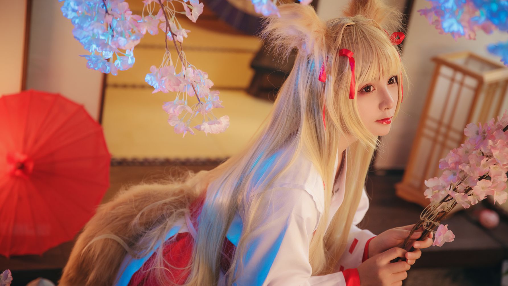 Coser@TenkoOtona&Jasmine Fox Hime Zero Cosplay Album