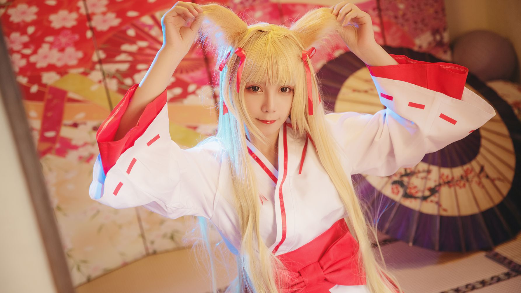 Coser@TenkoOtona&Jasmine Fox Hime Zero Cosplay Album