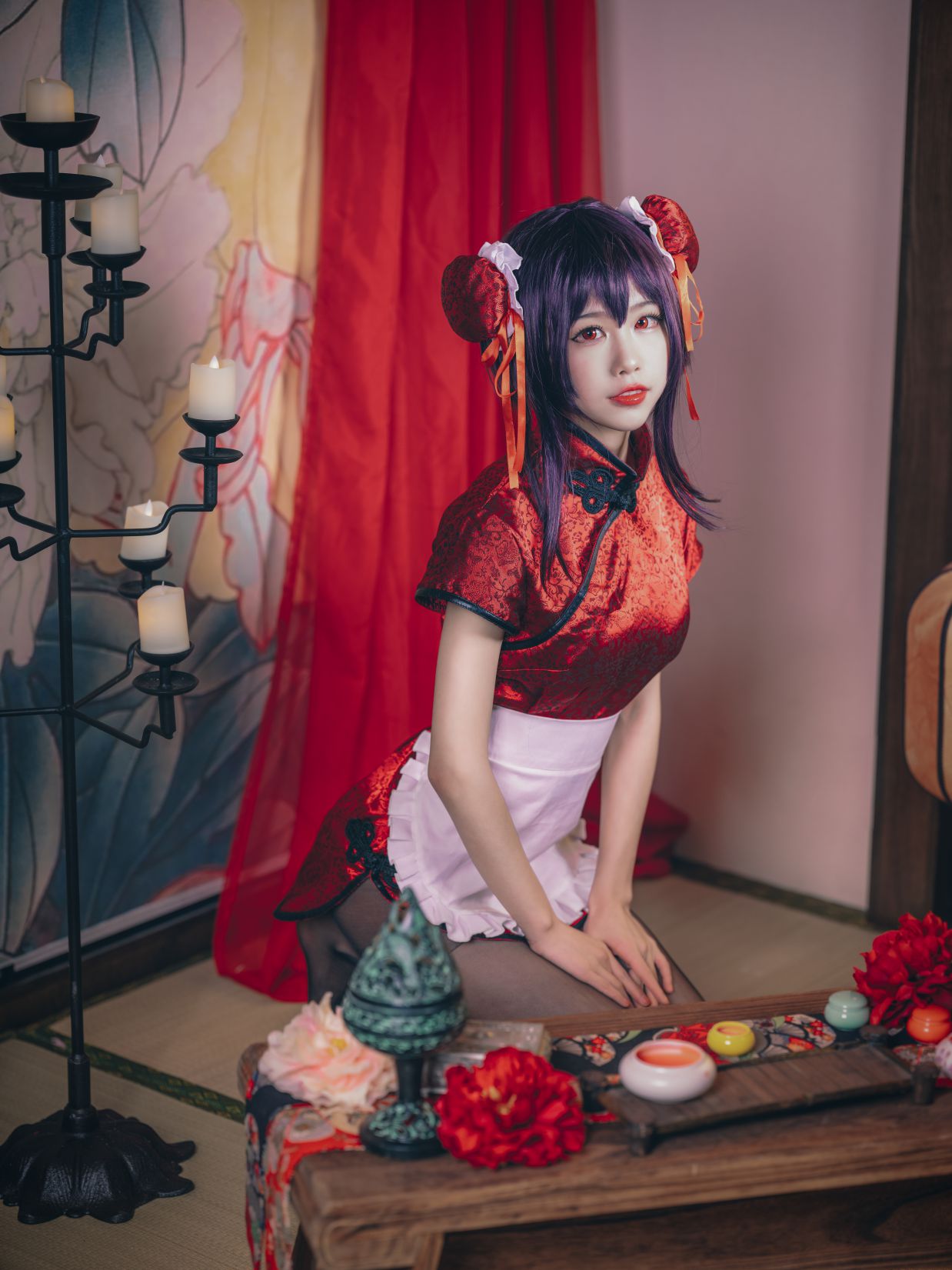 Coser@水淼Aqua Vol.029 霞之丘诗羽 旗袍