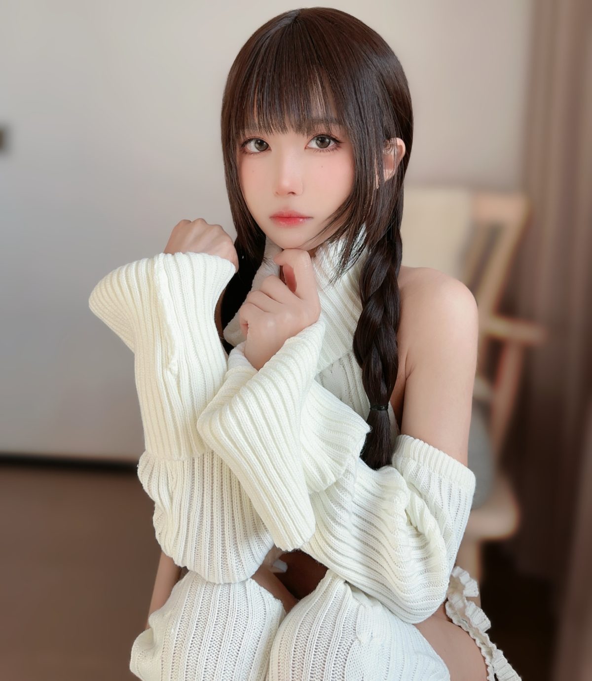 Coser@布丁大法 Pudding Dafa – 冬日毛衣 Part1