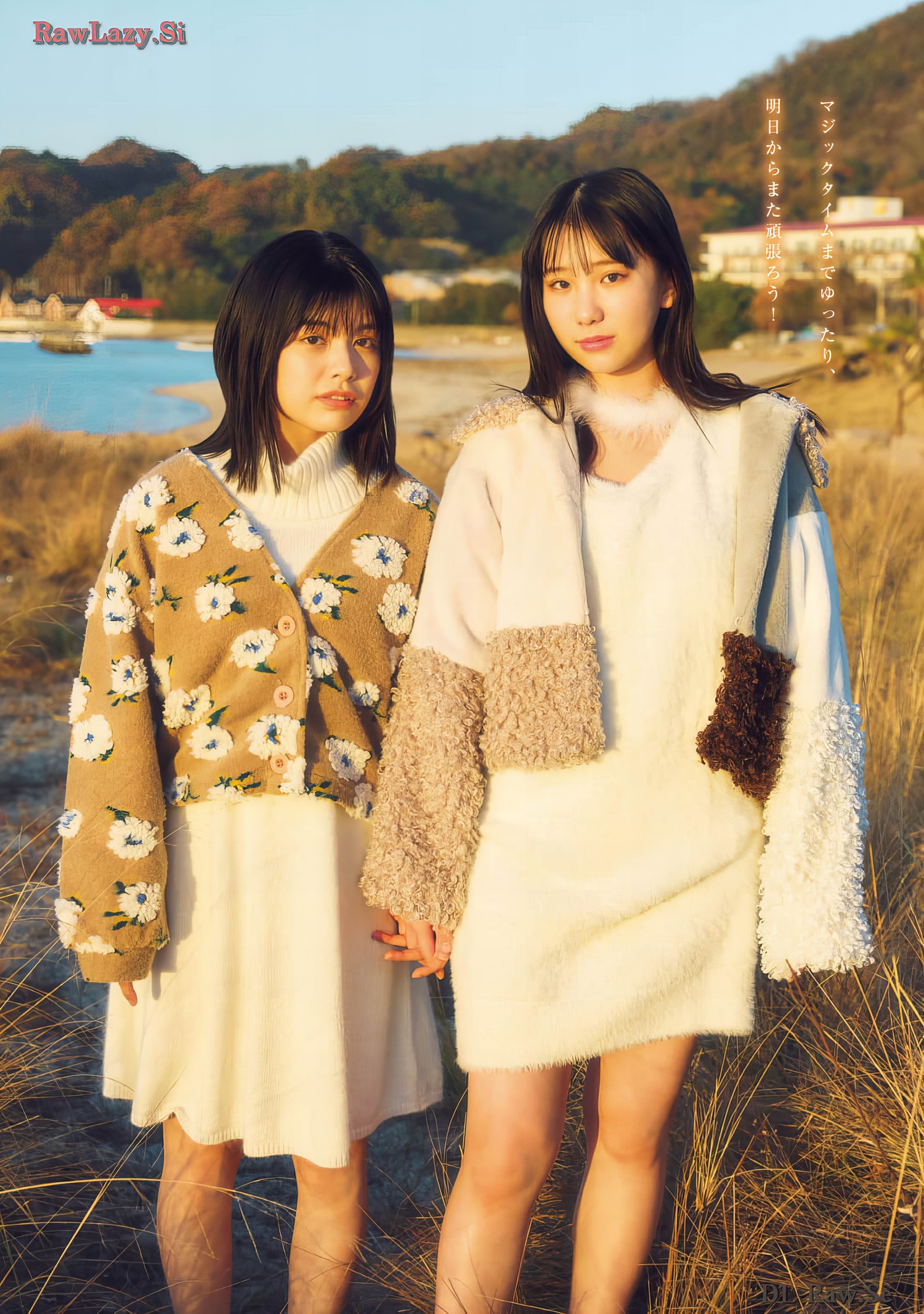 Mio Matsuda 松田実桜, Nozomi Nishio 西尾希美, Young Magazine Gekkan 2024 No.05 (月刊ヤングマガジン 2024年5号) [12P]