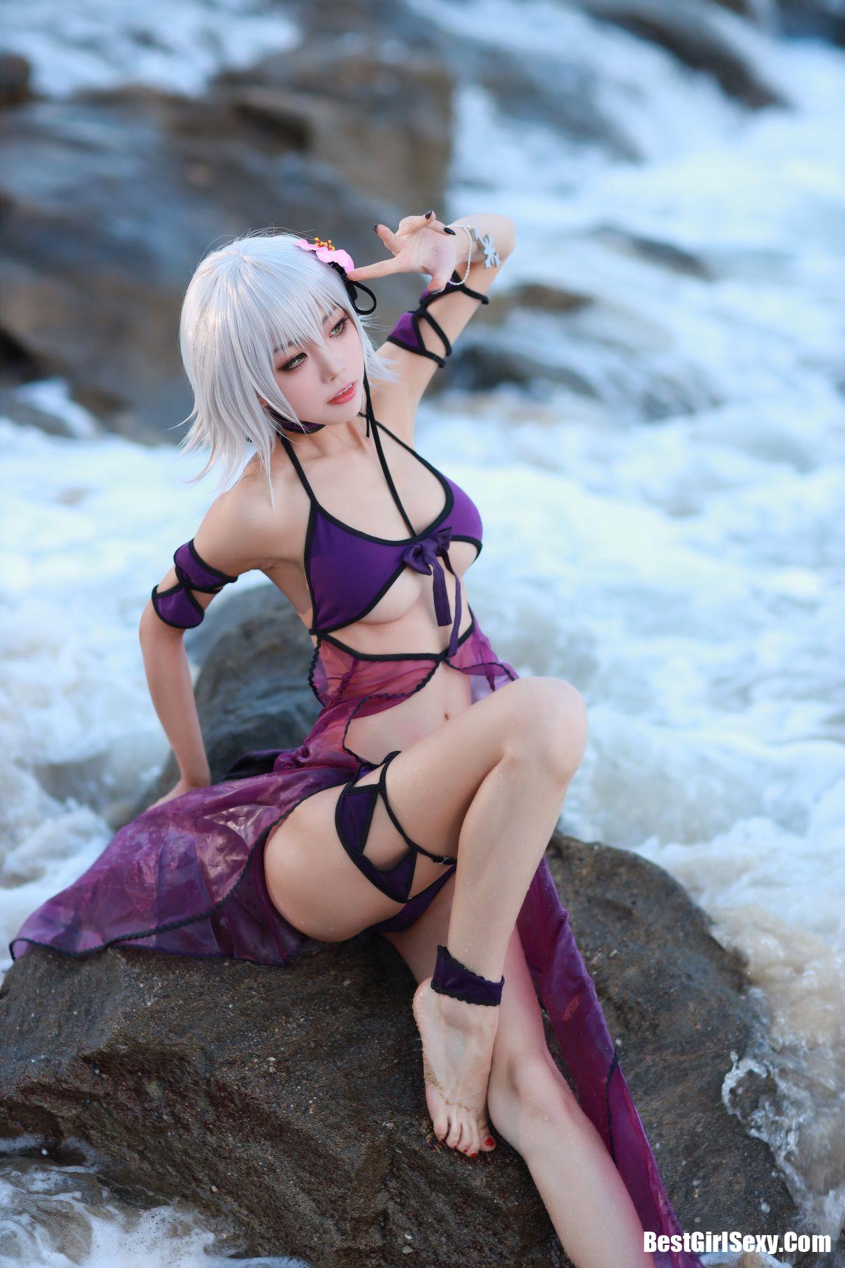 Coser@水淼Aqua Vol.072 贞德泳装