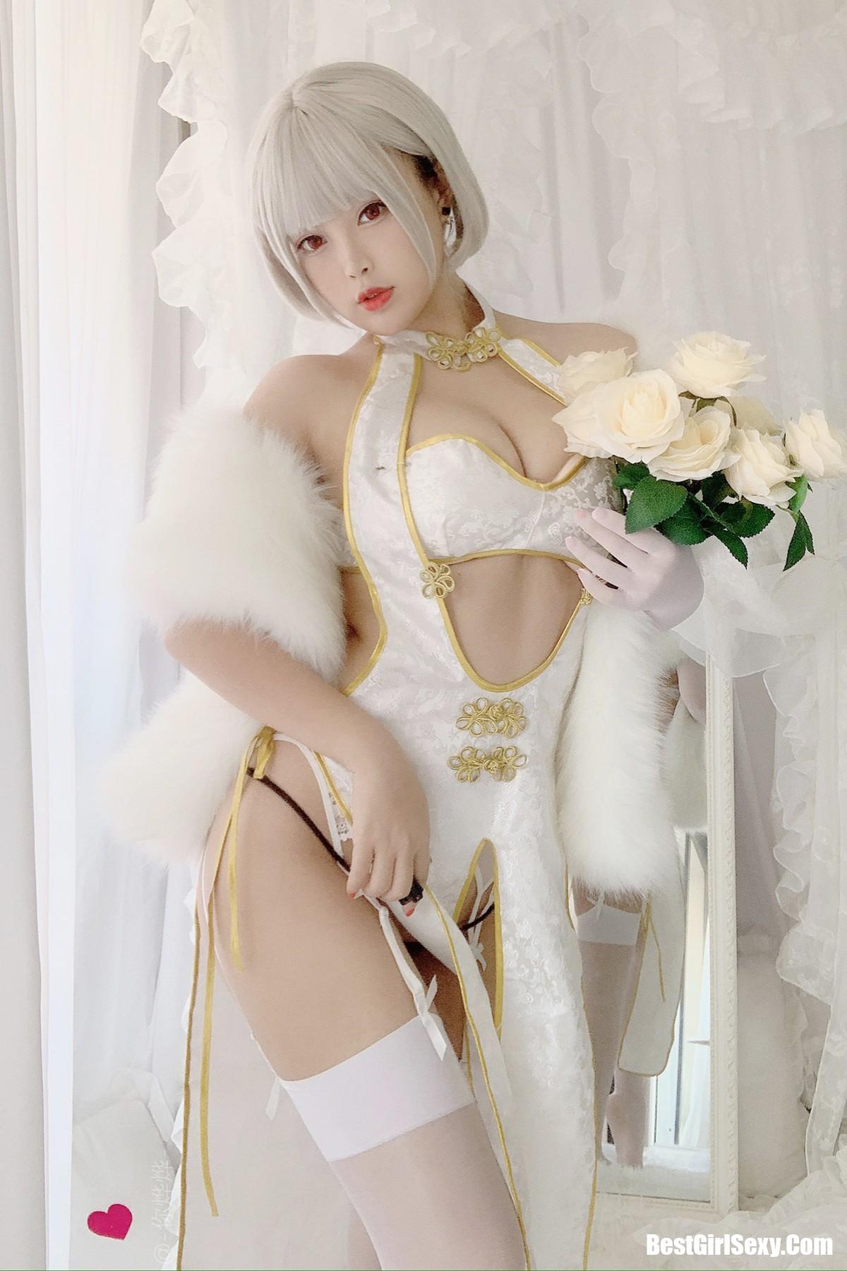 Coser@白烨 Vol.002 白旗袍