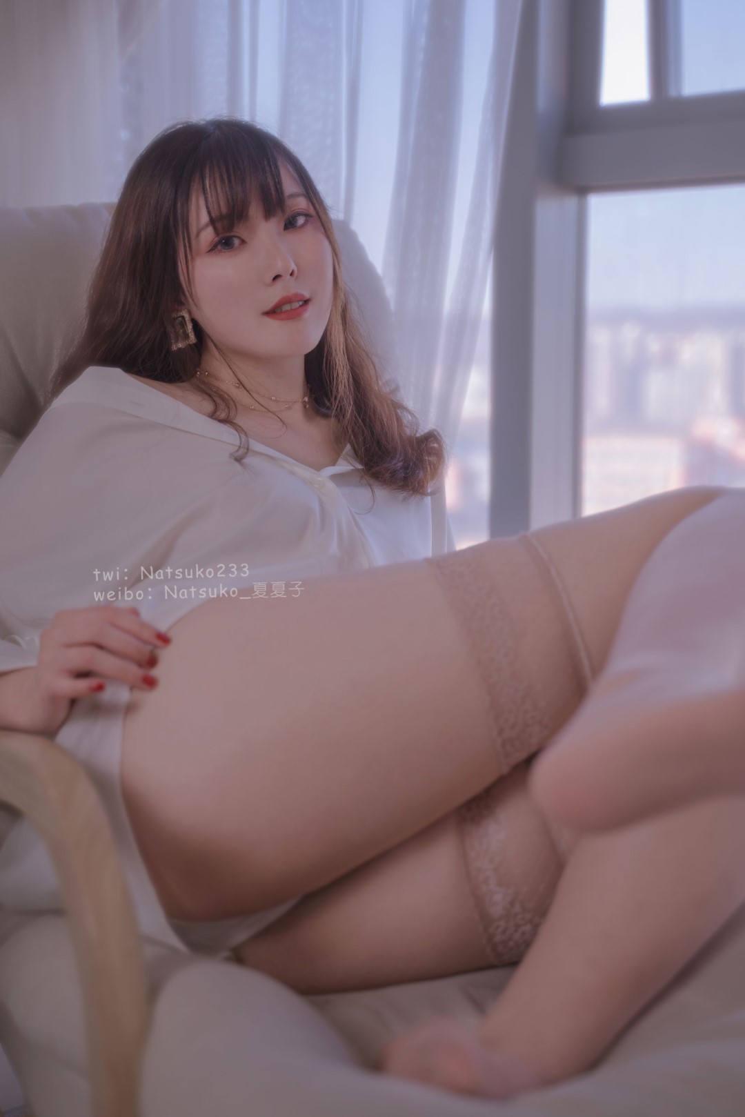 Natsuko夏夏子 - 男友衬衫 [36P]