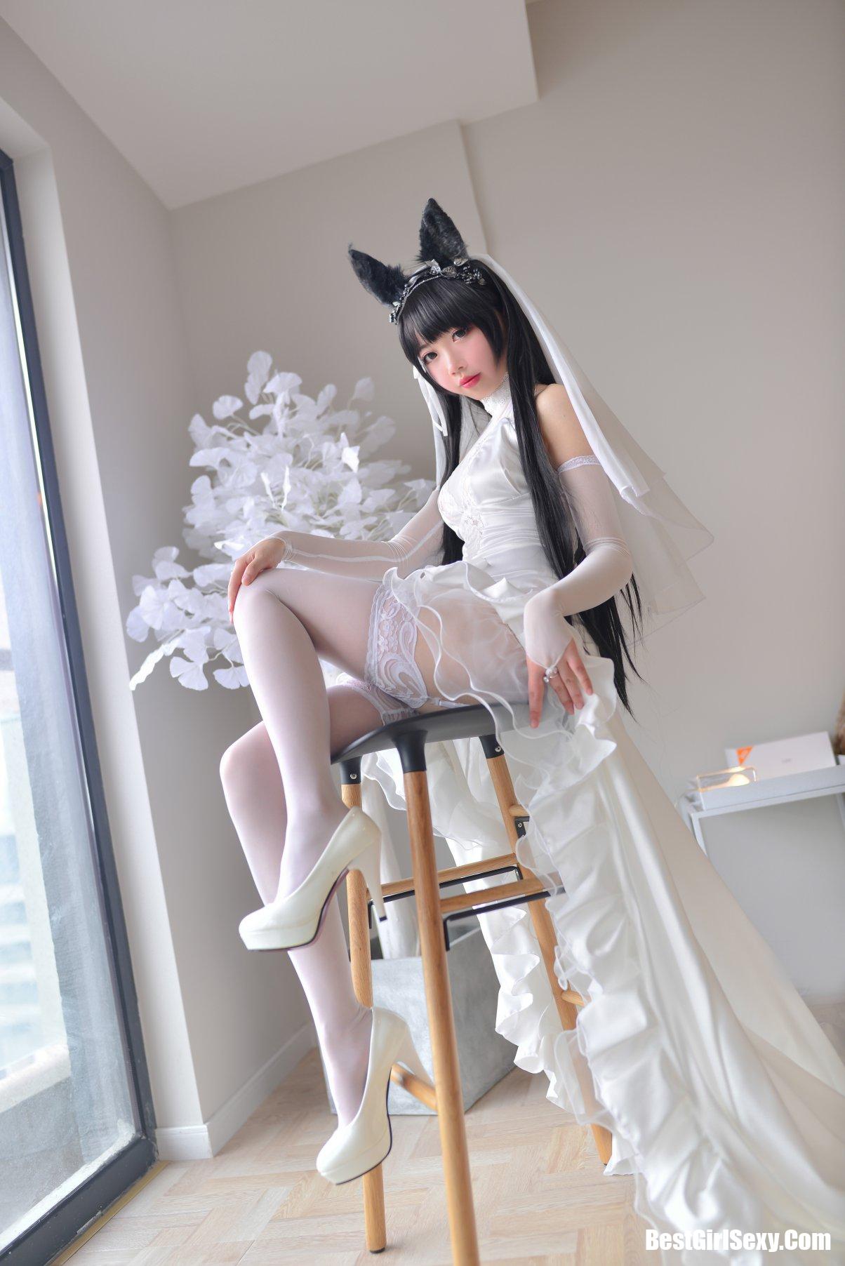 Coser@雪琪SAMA Vol.008 爱宕婚纱