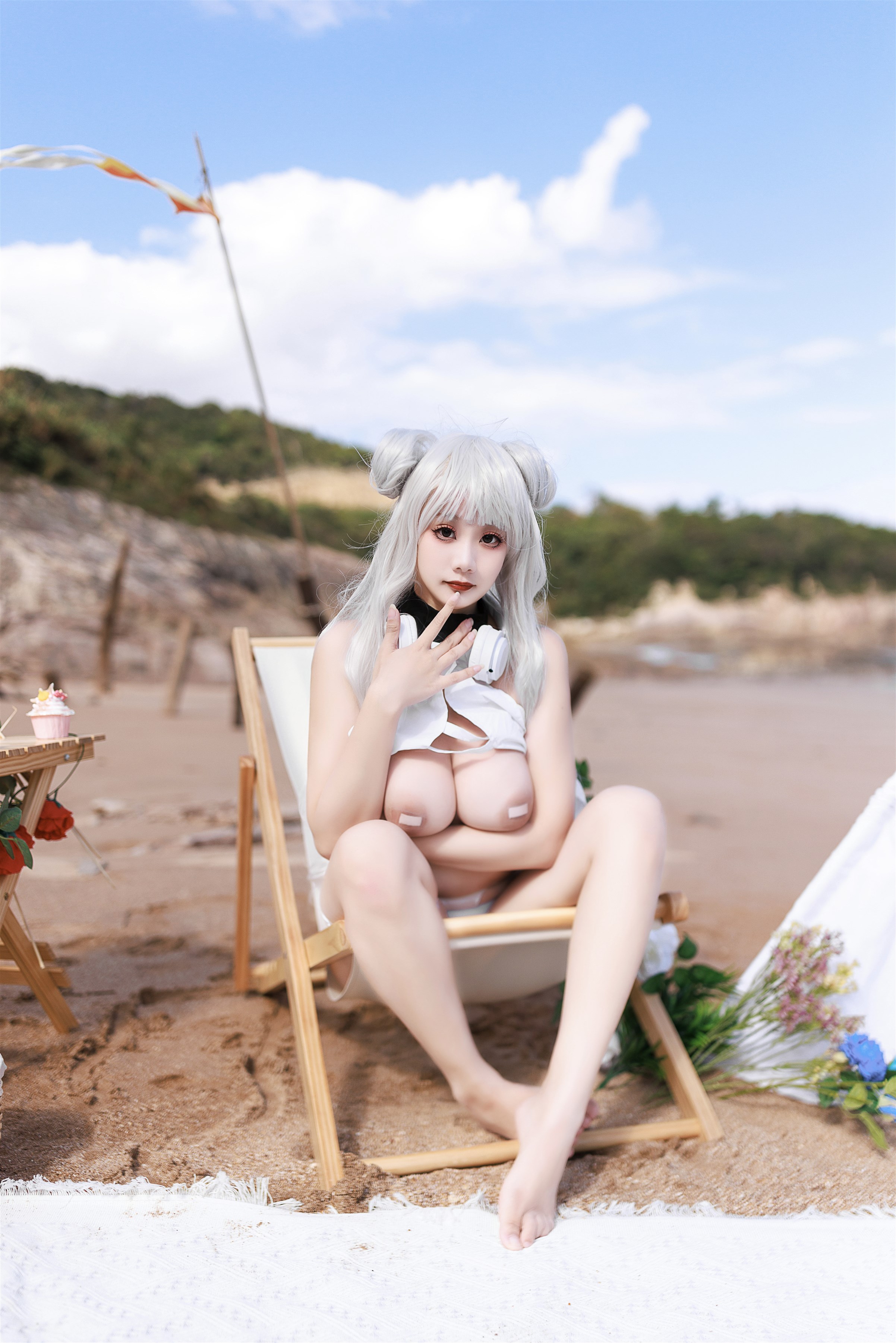 Cosplay 阿雪雪 恶毒泳装 Set.01 [59P]