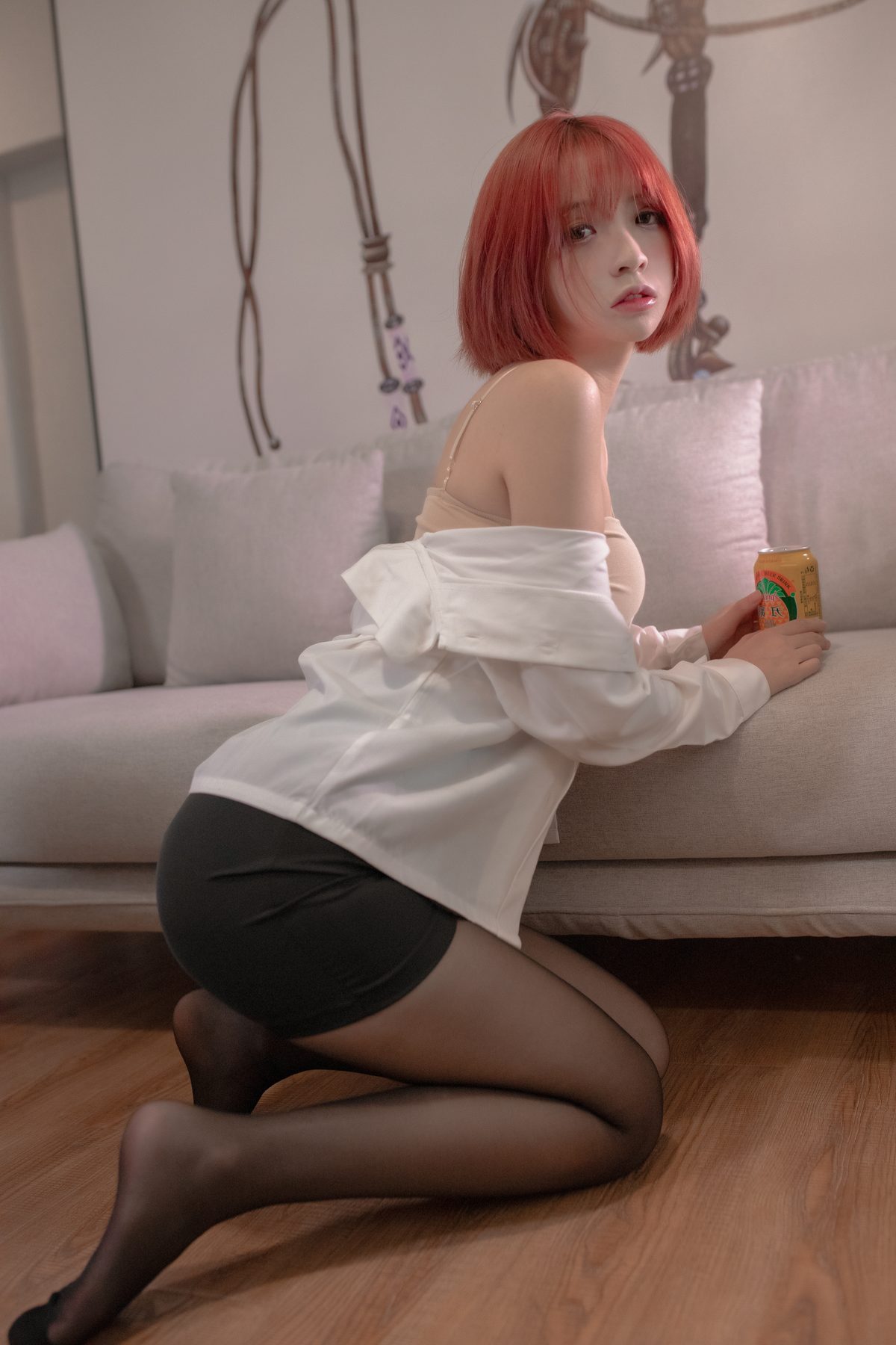 Coser@疯猫ss – OL真爱之黑丝OL