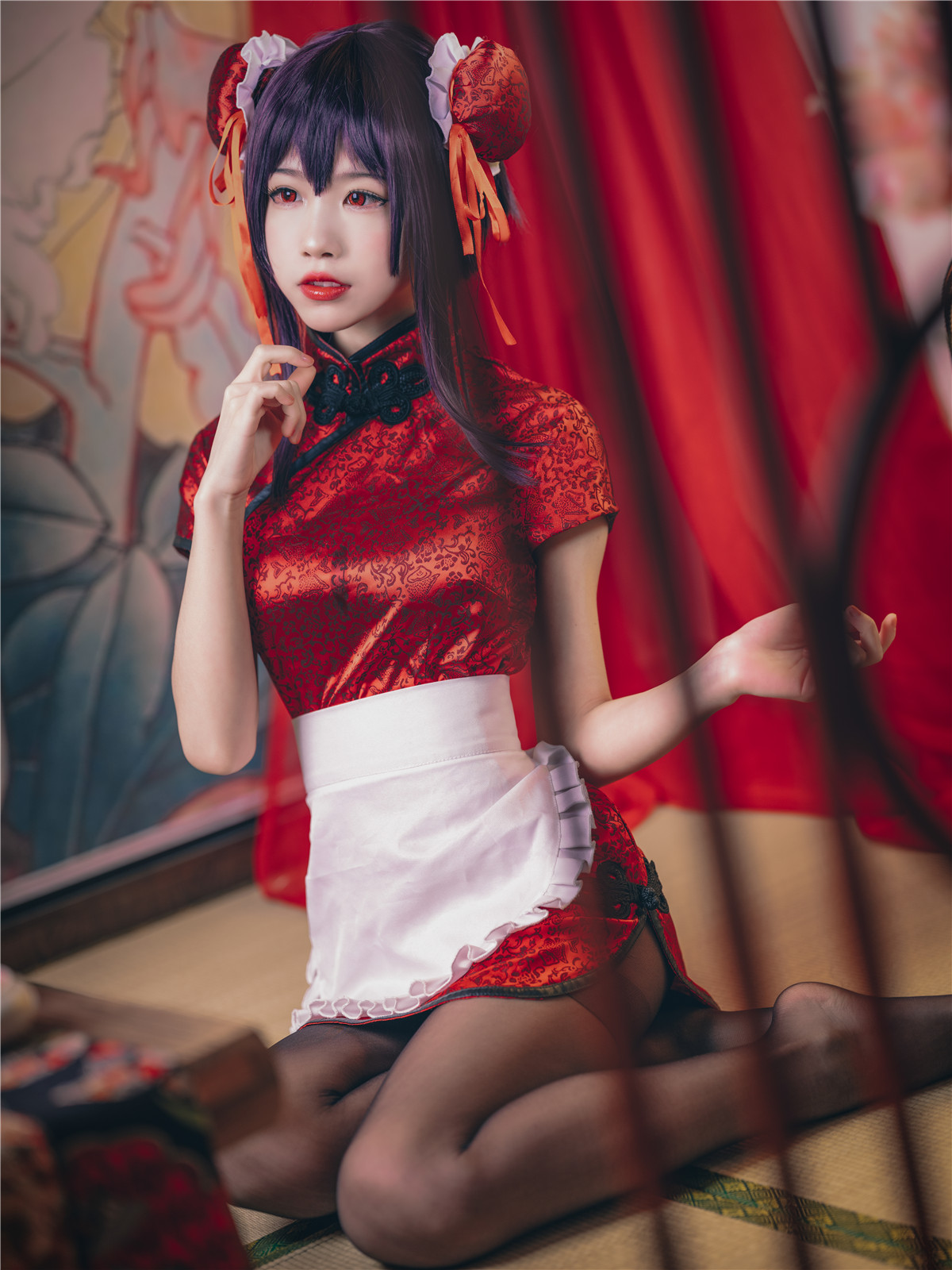 Coser@水淼Aqua Vol.029 霞之丘诗羽 旗袍