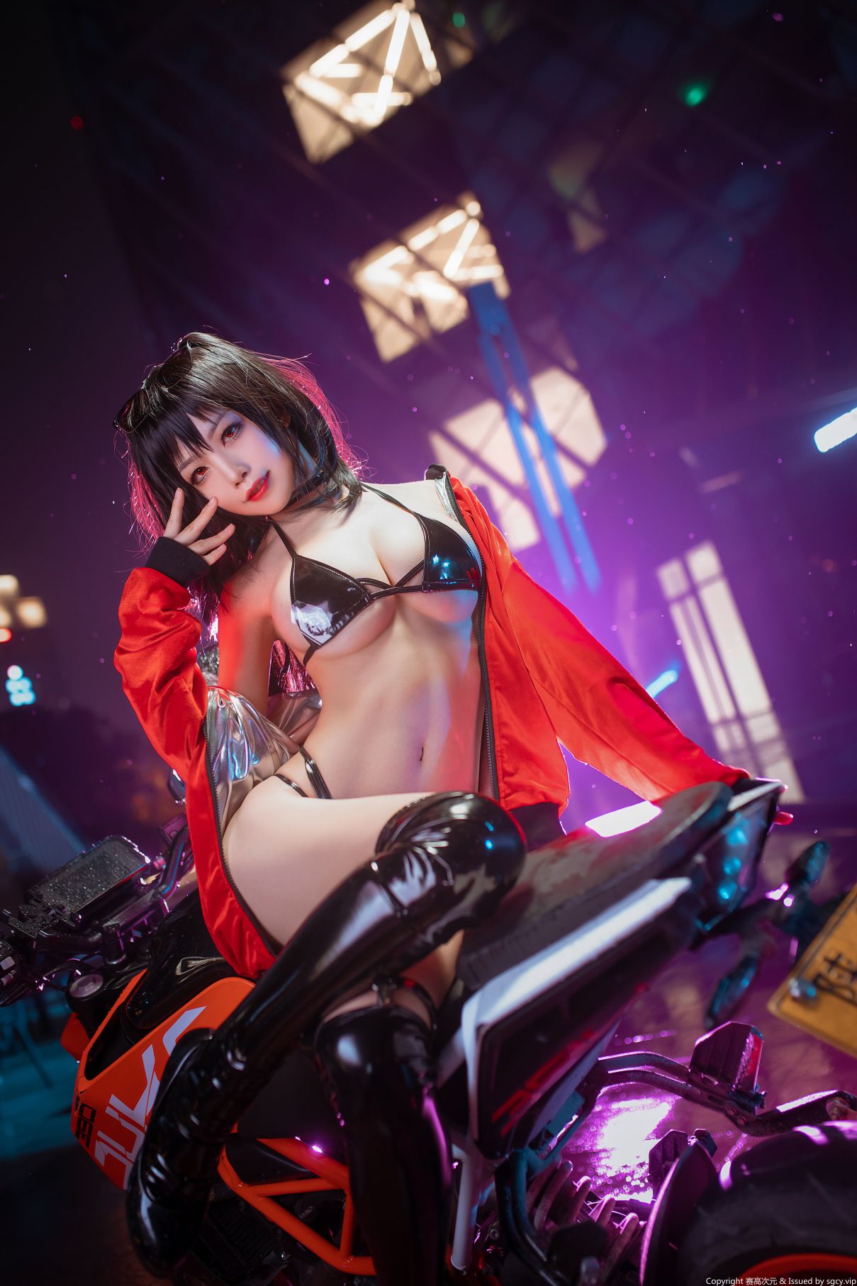 Coser@水淼Aqua Vol.007 大凤机车少女