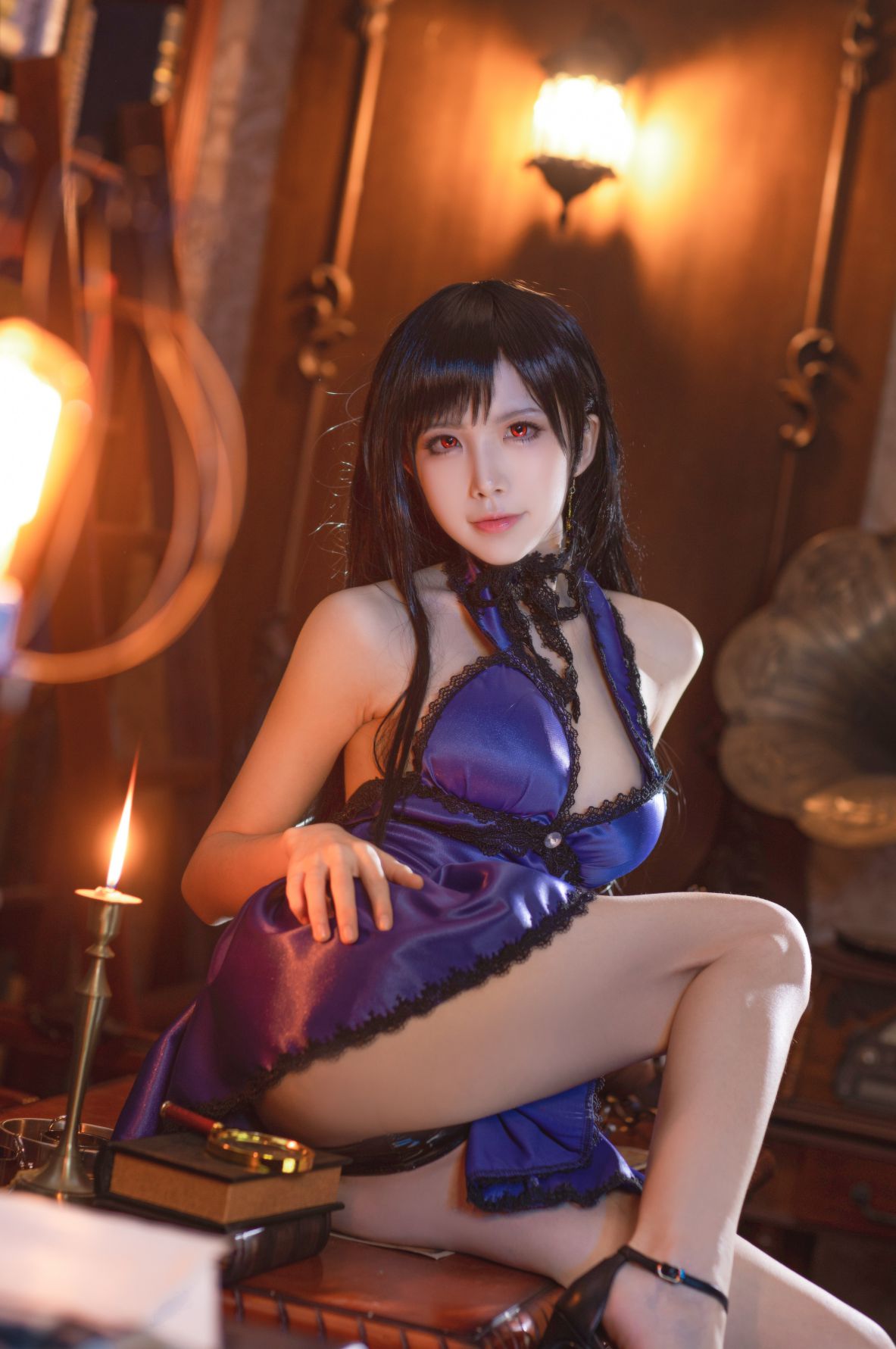 Coser@水淼Aqua Vol.041 蒂法旗袍和礼服