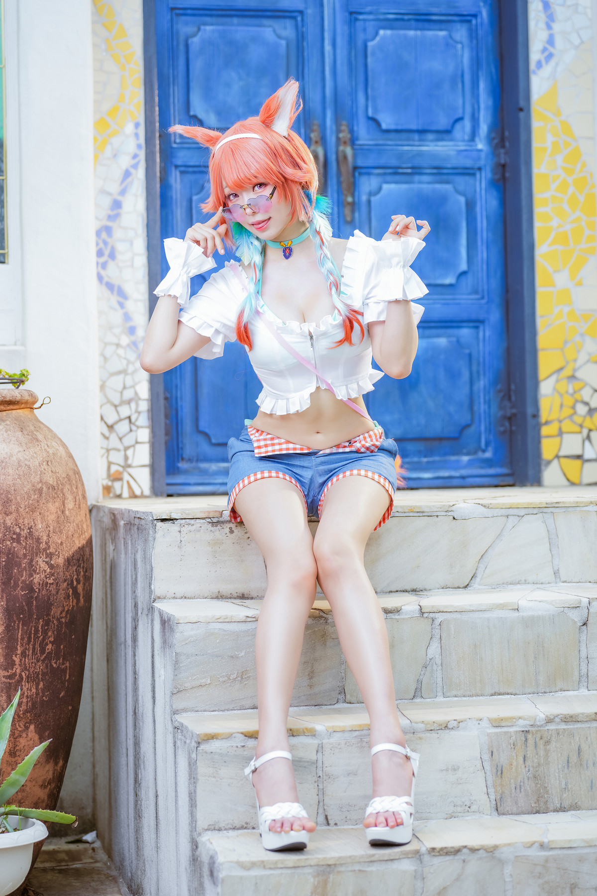 Cosplay ElyEE子 櫻桃地雷系少女 [39P]