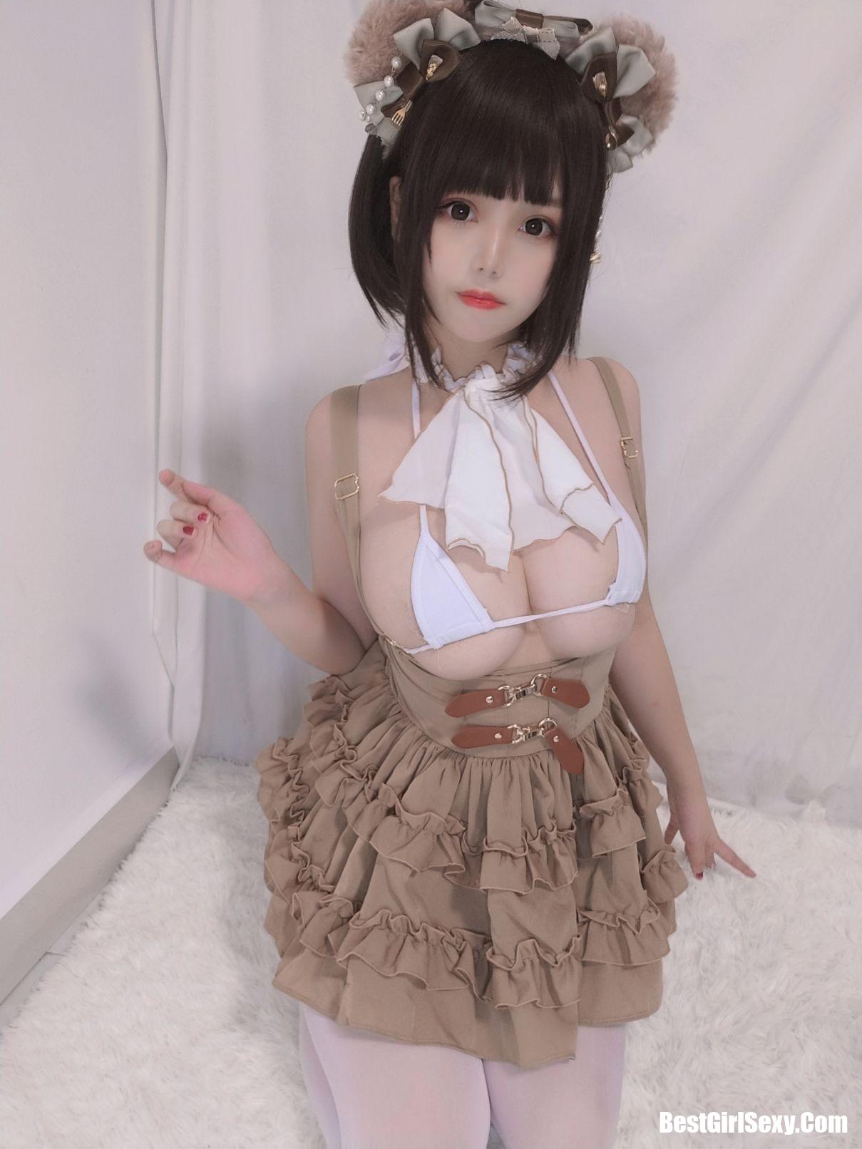 Coser@蜜汁猫裘 Vol.060 小熊