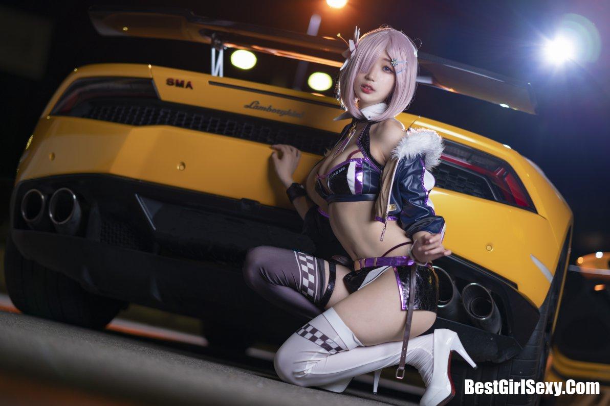 Coser@周叽是可爱兔兔 Vol.006 玛修赛车