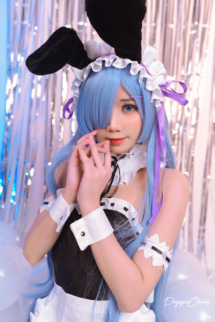 PoppaChan – Rem Bunny [37P]