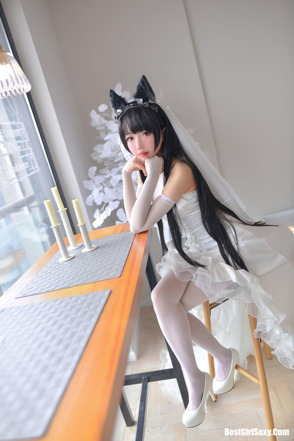 Coser@雪琪SAMA Vol.008 爱宕婚纱