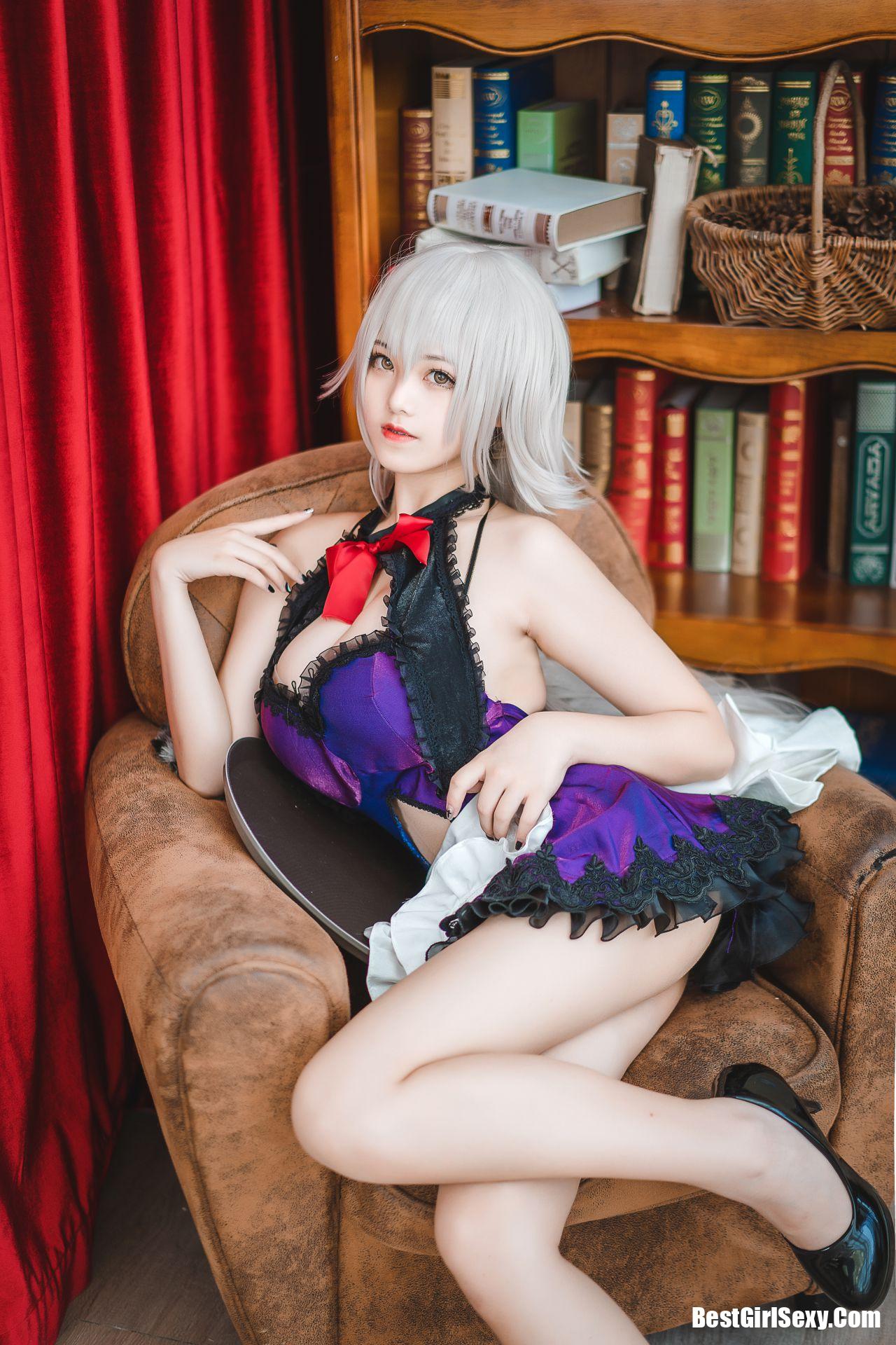 Coser@蜜汁猫裘 Vol.046 贞德女仆