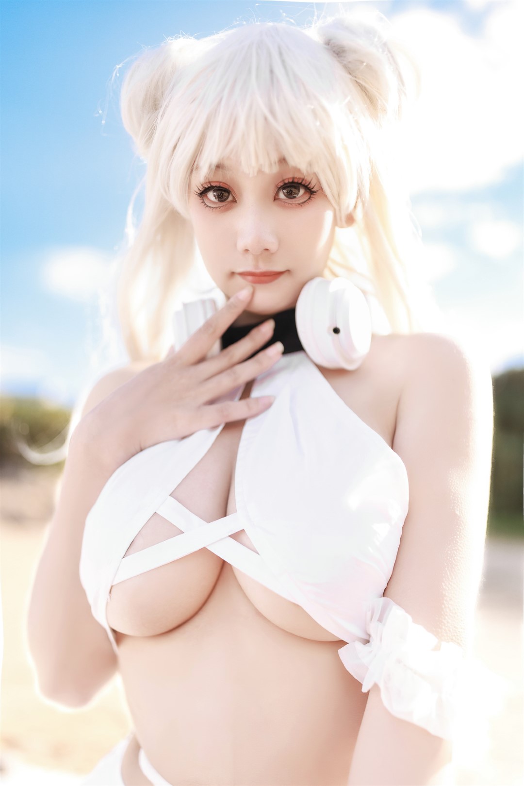 Cosplay 阿雪雪 恶毒泳装 Set.02 [60P]