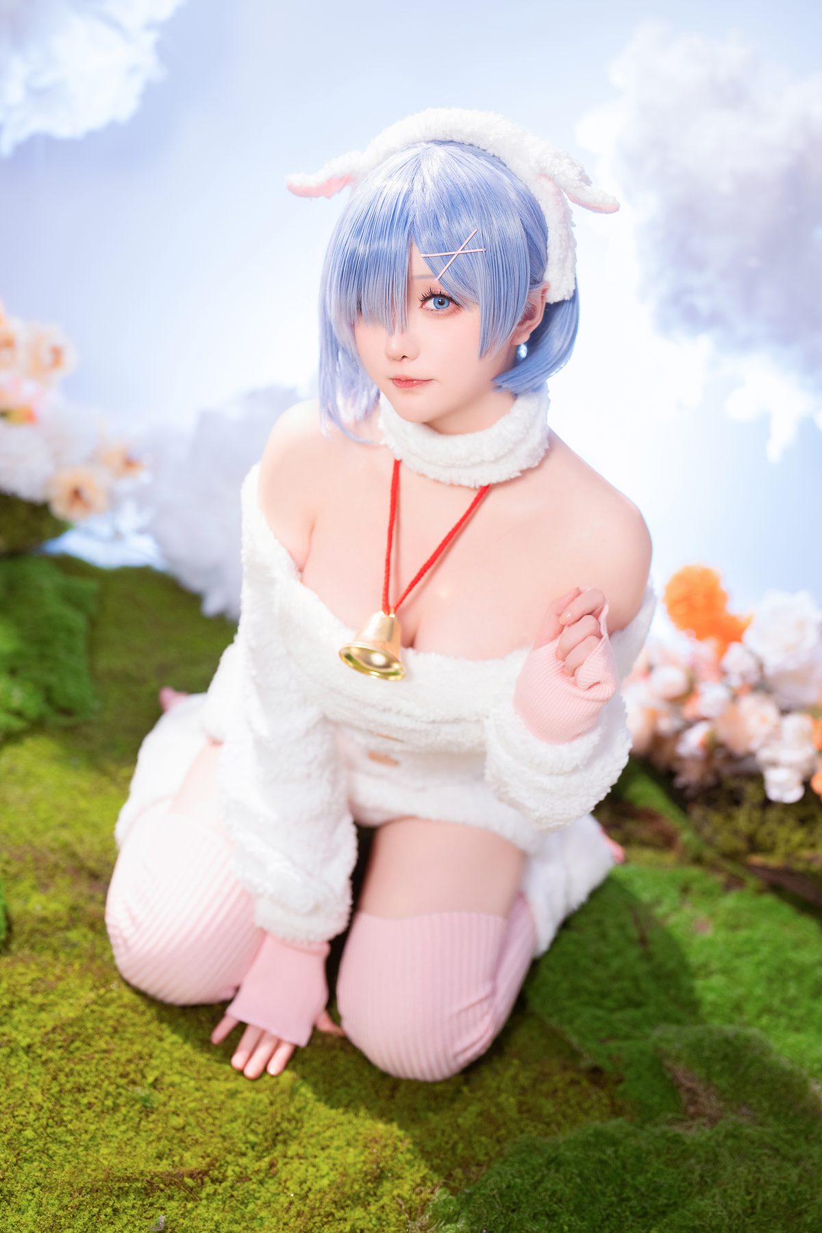 Coser@星之迟迟Hoshilily – 2024年01月计划赠品 RE 0 蕾姆 绵羊ver