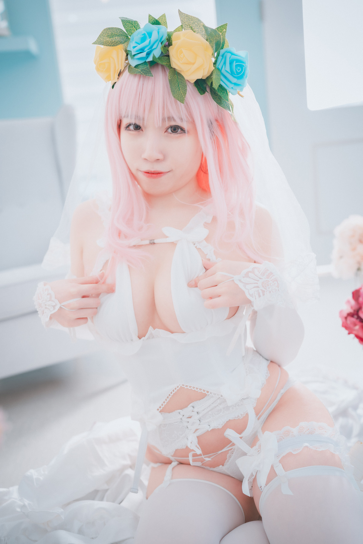 Myaron 먀론, [DJAWA] Super Sonico White Wedding [30P]