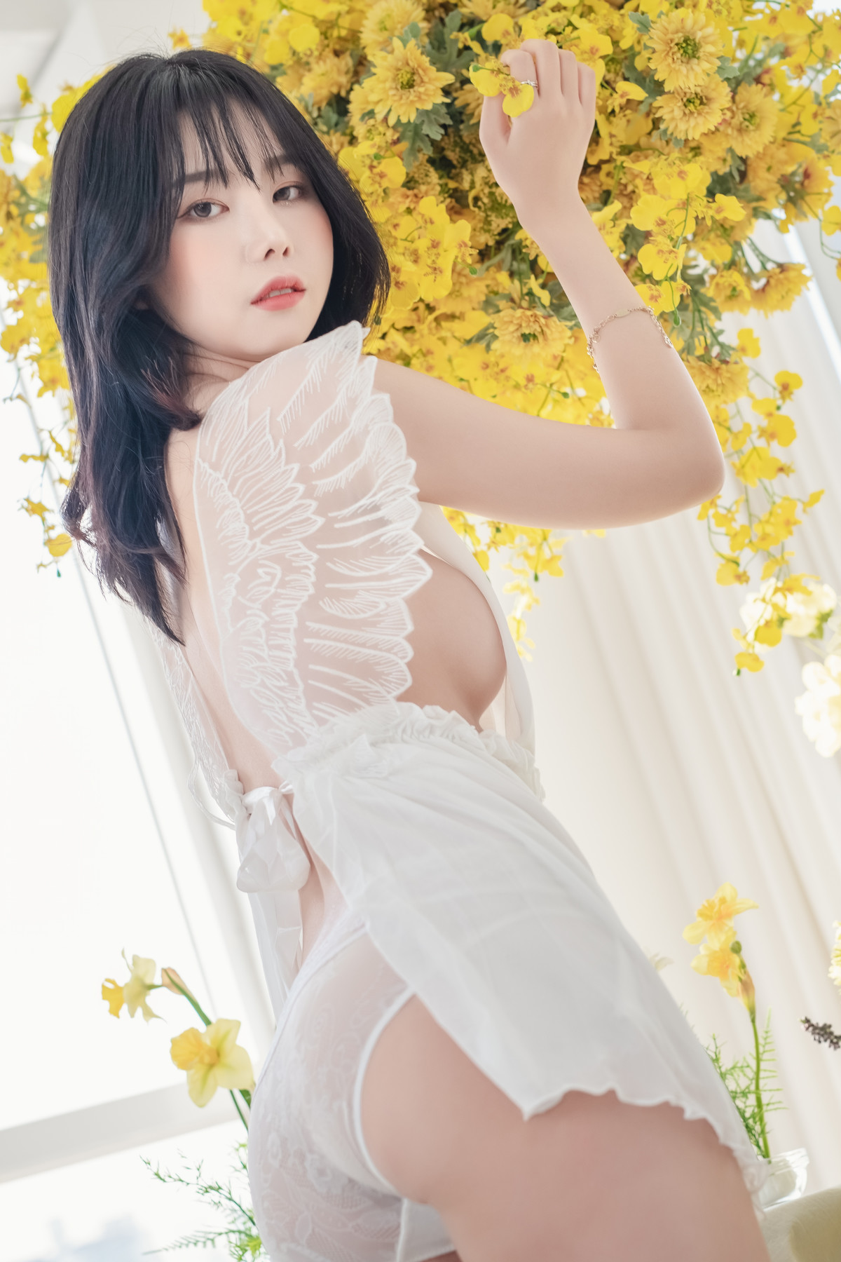 Yuna 유나, [Patreon] Flowers [36P]