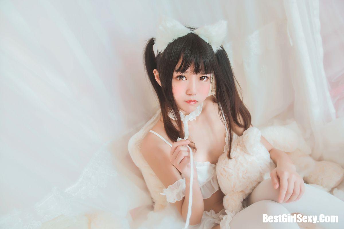 Coser@桜桃喵 Vol.008 纯白-白猫