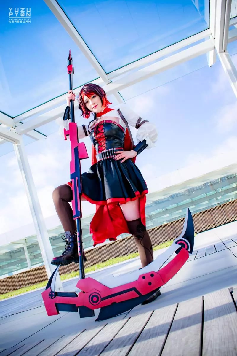 Yuzu Pyon - Ruby Rose (RWBY) 1 [45P]