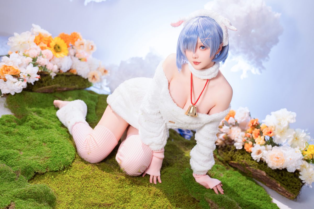 Coser@星之迟迟Hoshilily – 2024年01月计划赠品 RE 0 蕾姆 绵羊ver