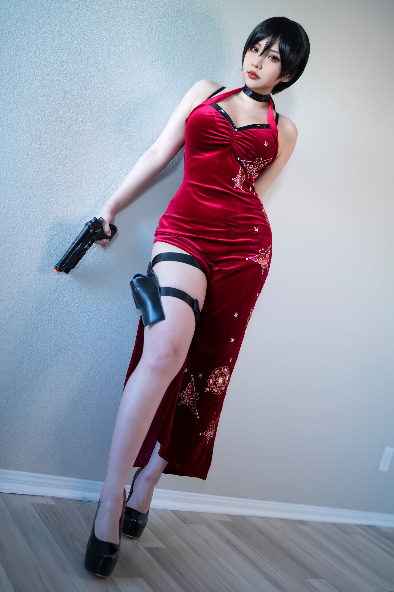 Hana Bunny - Ada Wong Cheongsam [11P]