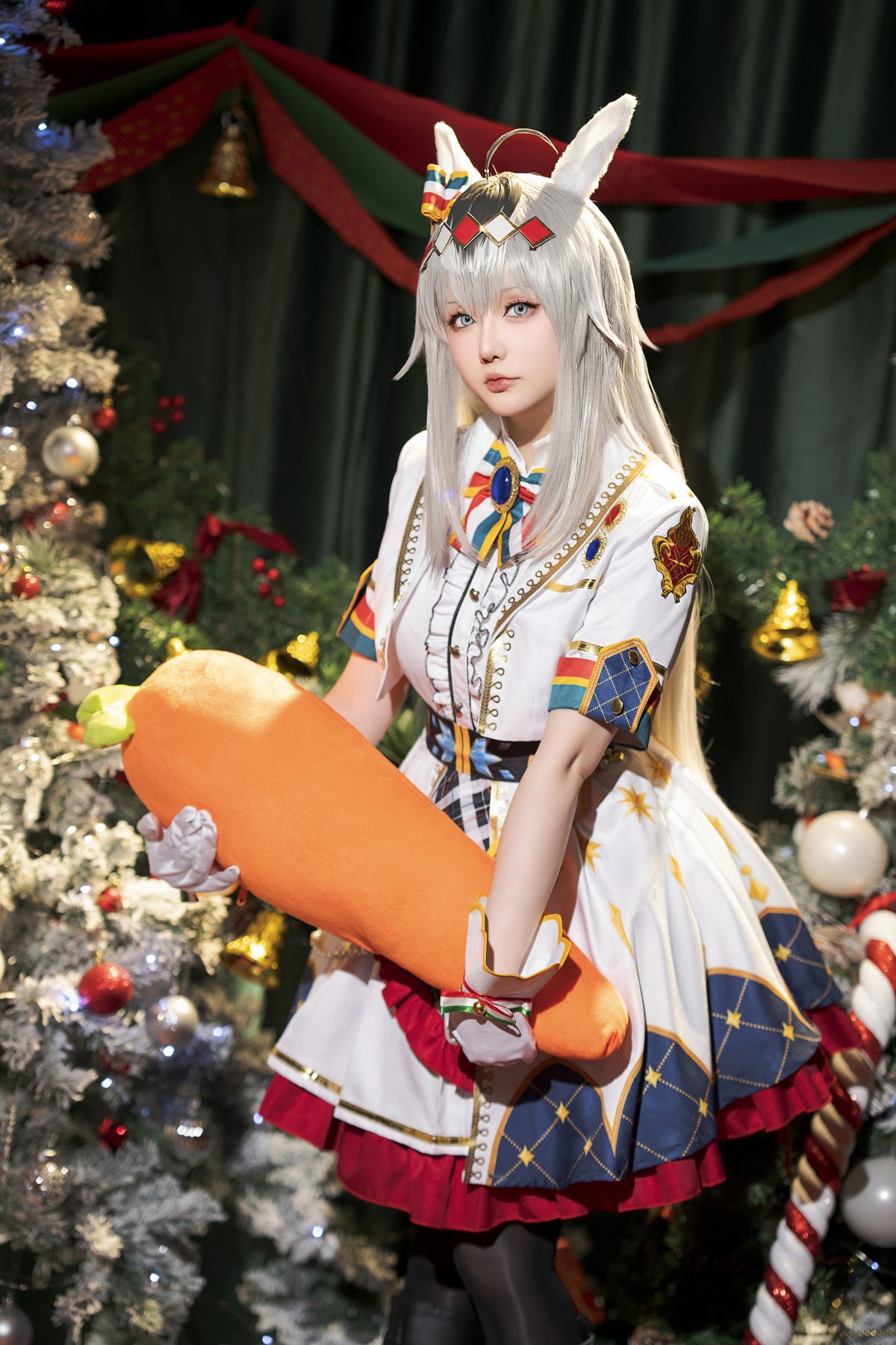 Coser@星之迟迟Hoshilily – 2023年12月计划赠品 赛马娘 小栗帽 圣诞衣装