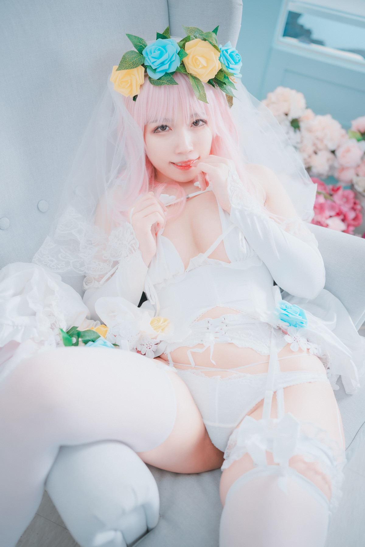 Myaron 먀론, [DJAWA] Super Sonico White Wedding [30P]