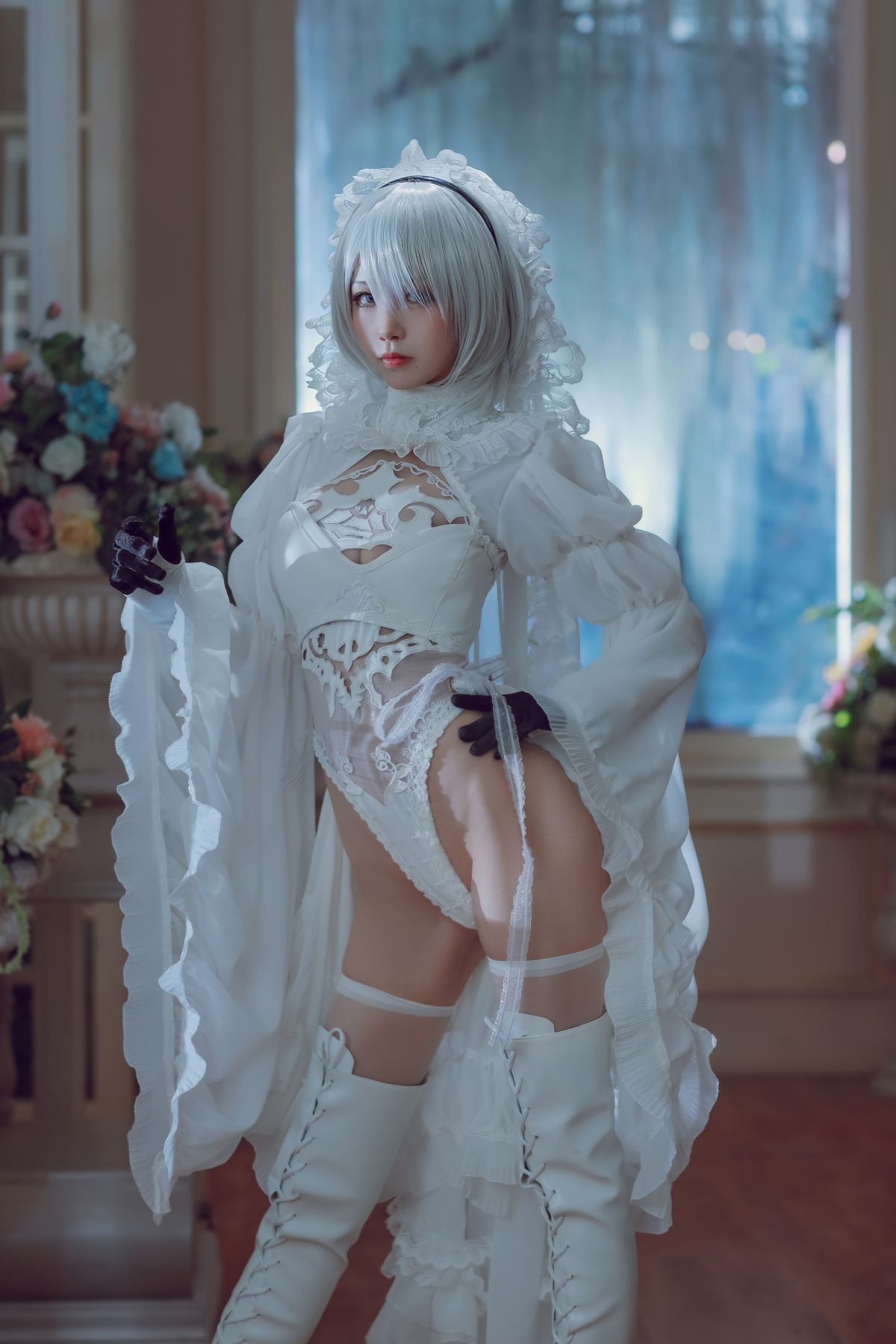 Coser@水淼Aqua Vol.039 Black and white 2B