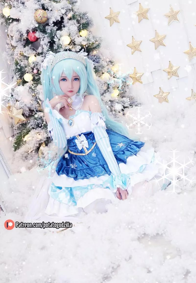 Potato Godzilla - Snow Miku 3 [41P]