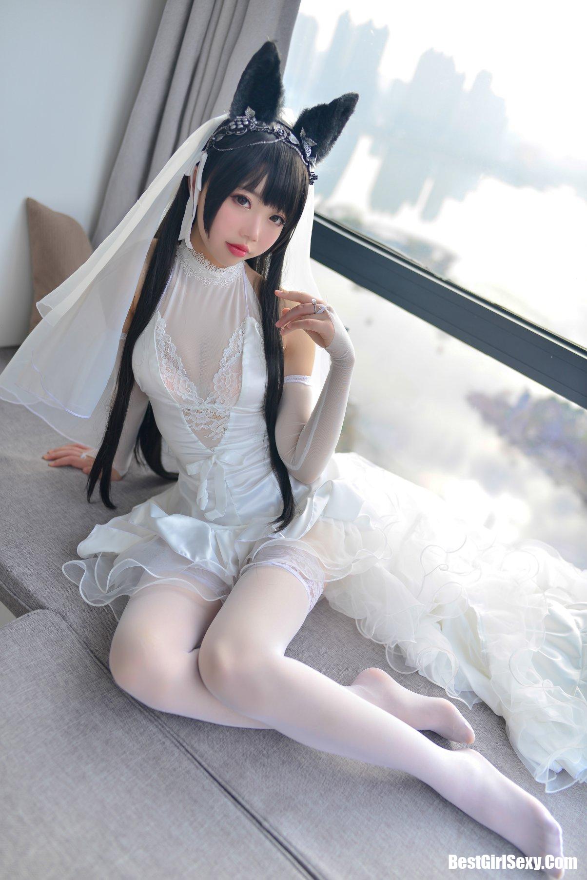 Coser@雪琪SAMA Vol.008 爱宕婚纱