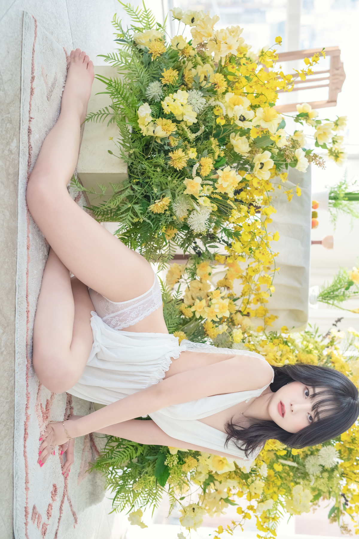 Yuna 유나, [Patreon] Flowers [36P]