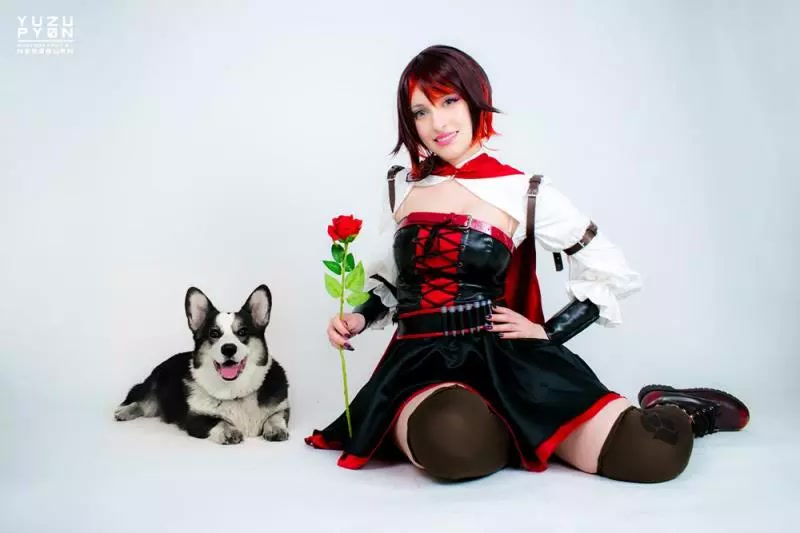 Yuzu Pyon - Ruby Rose (RWBY) 1 [45P]