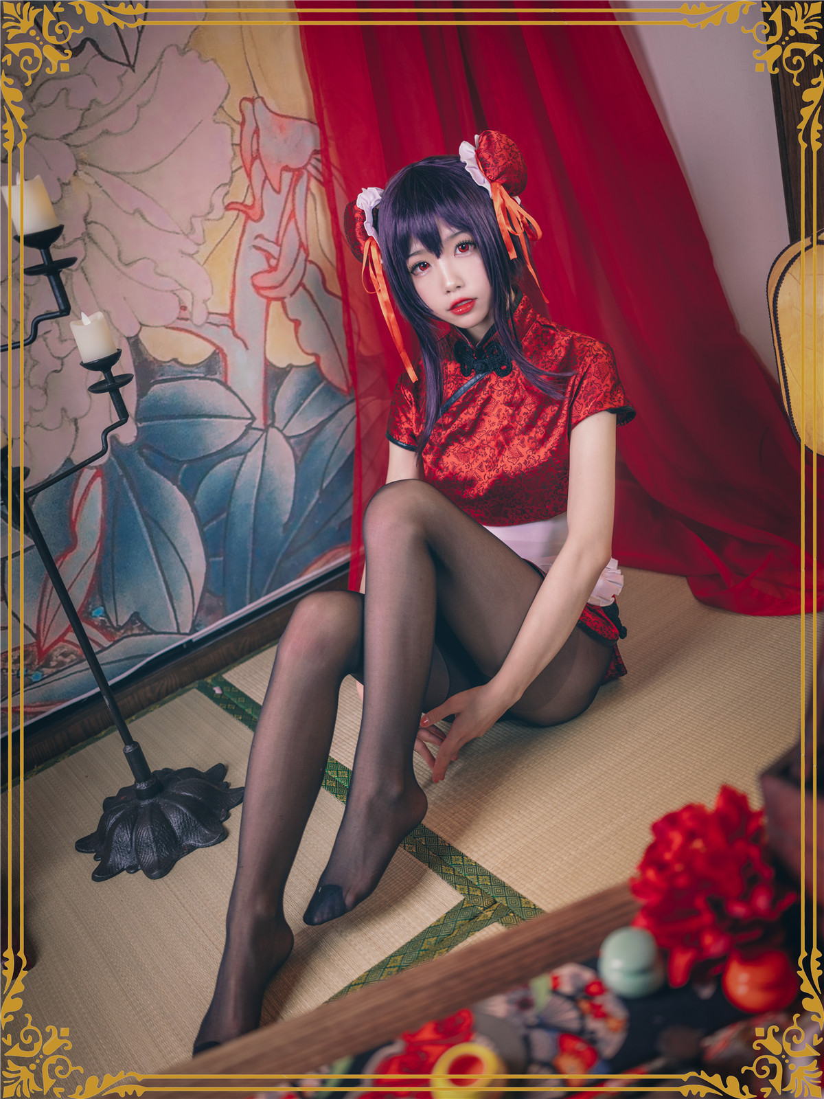 Coser@水淼Aqua Vol.029 霞之丘诗羽 旗袍