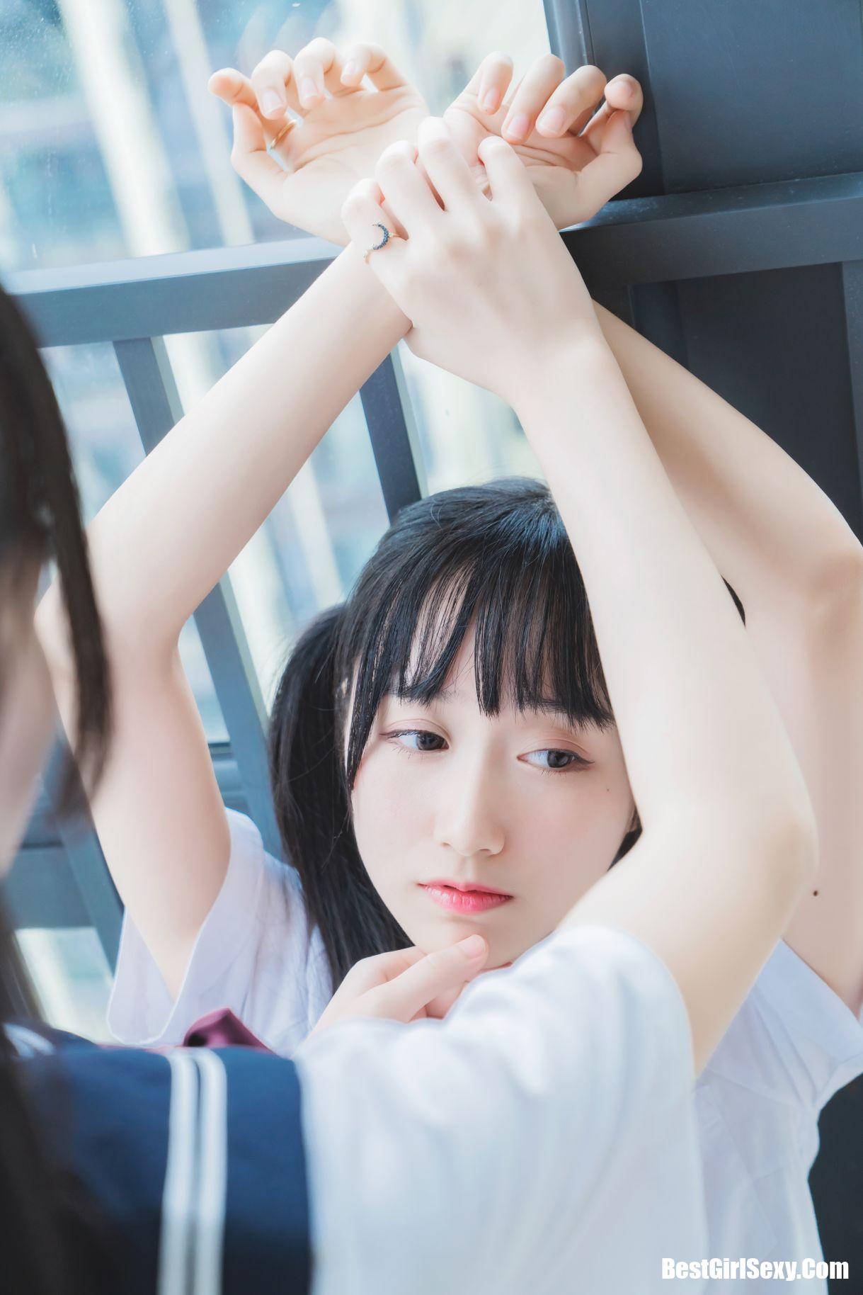 Coser@桜桃喵 Vol.047 制服双子