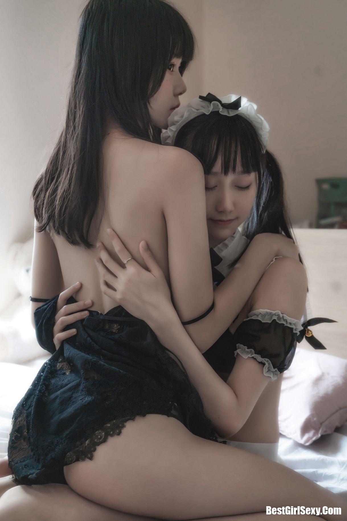 Coser@桜桃喵 Vol.046 黑裙妹抖