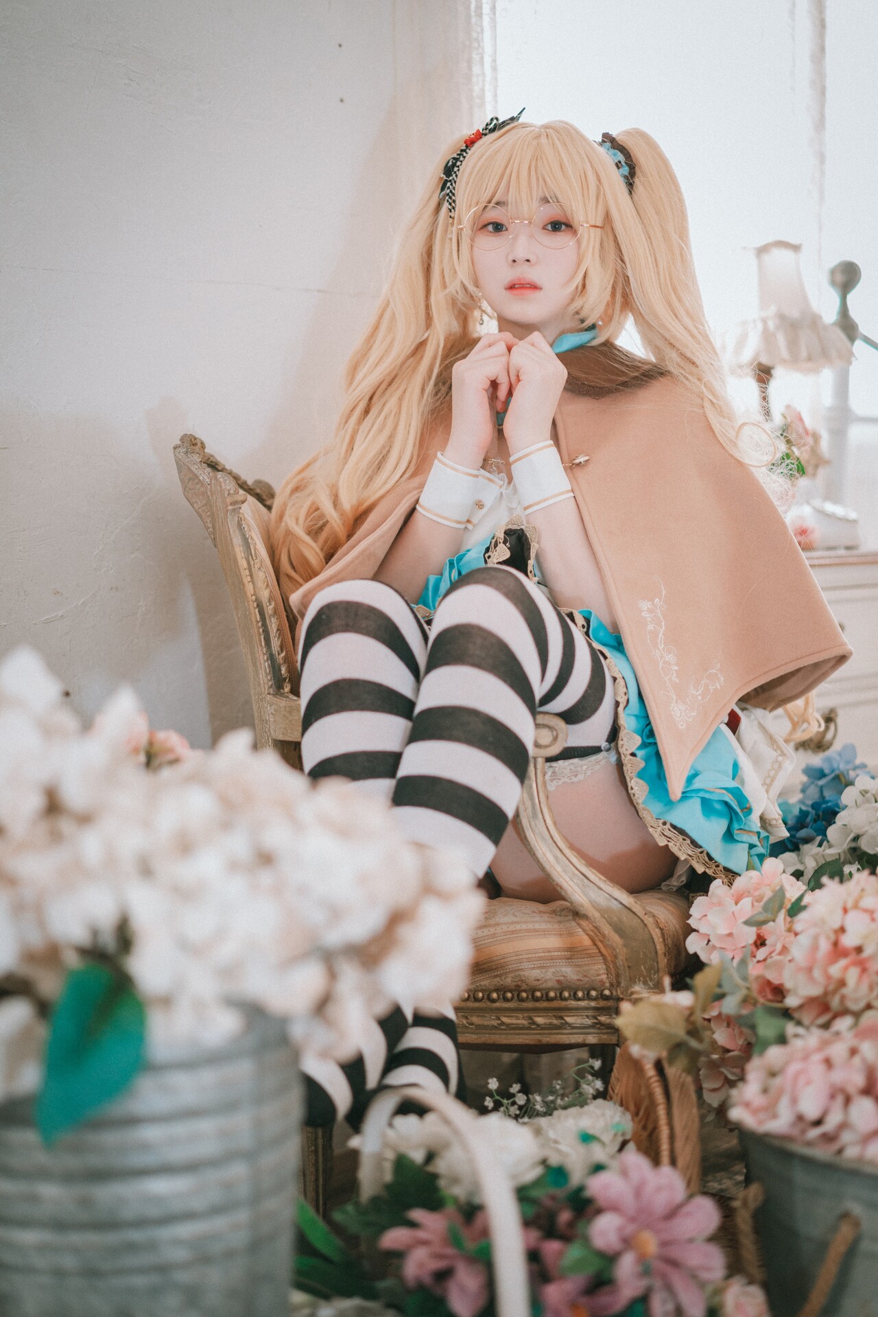 Bambi 밤비, [DJAWA] Alice in Glasses (Alice in Wonderland) [49P]