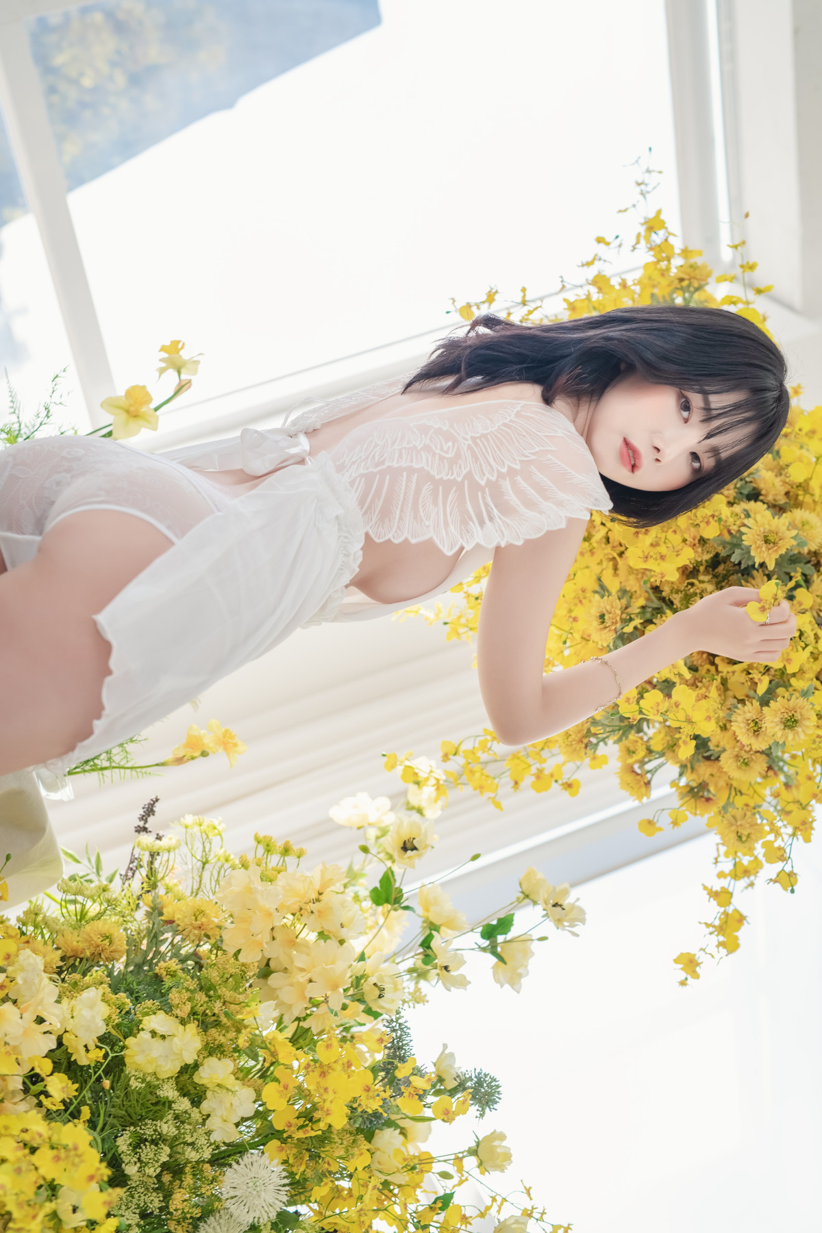 Yuna 유나, [Patreon] Flowers [36P]