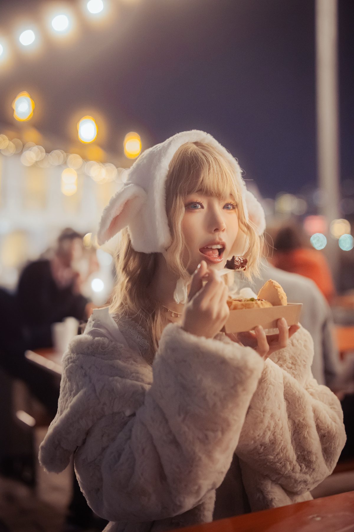 Coser@Ely_eee ElyEE子 – Winter Market Lamb