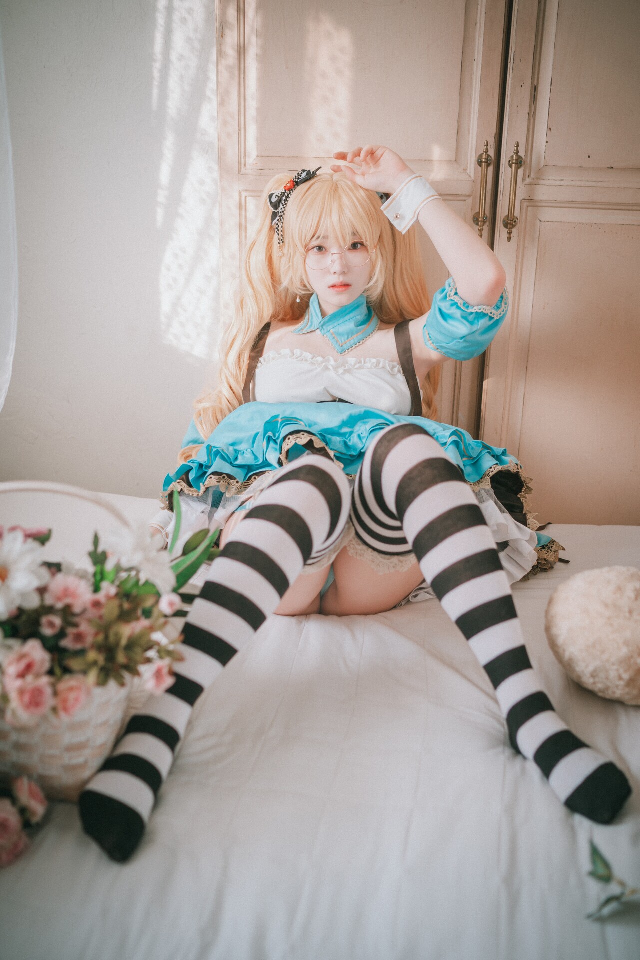 Bambi 밤비, [DJAWA] Alice in Glasses (Alice in Wonderland) [49P]