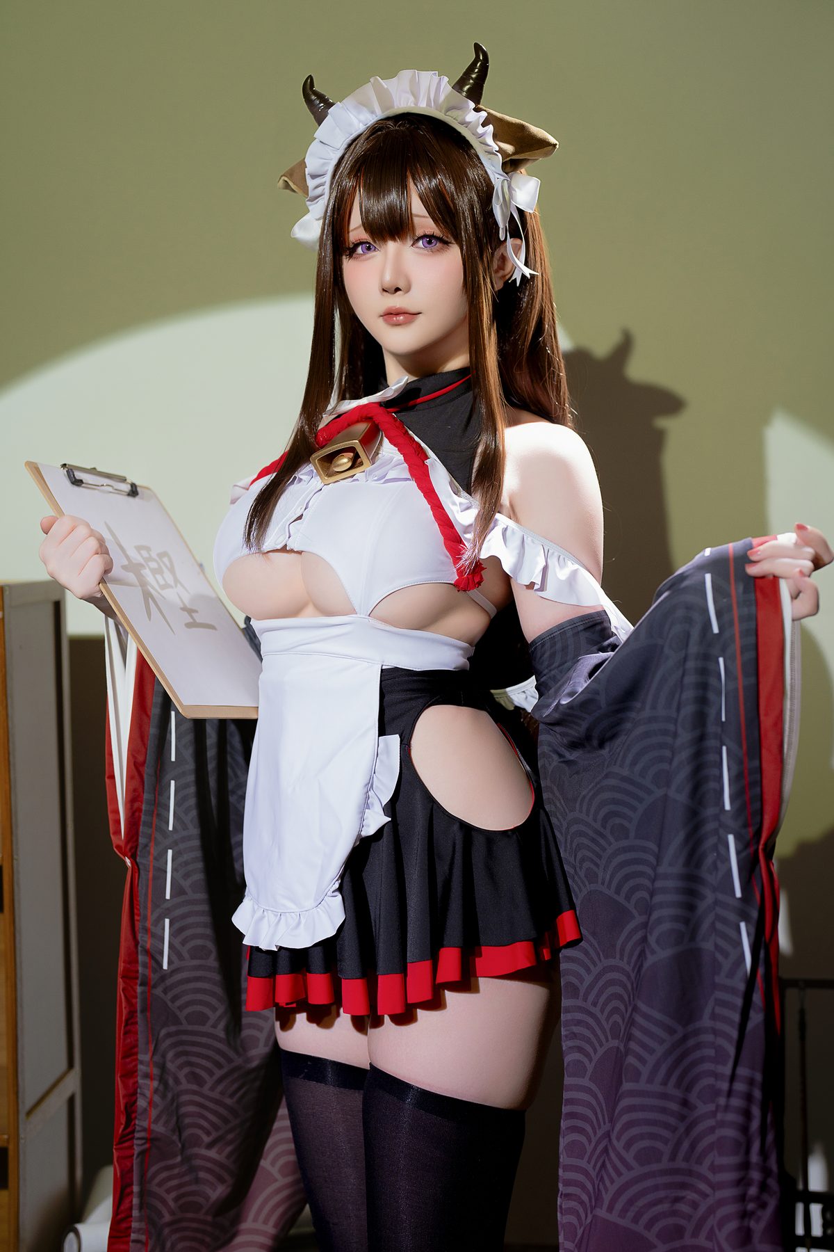 Coser@星之迟迟Hoshilily – 2023年12月计划B 碧蓝航线 樫野 女仆