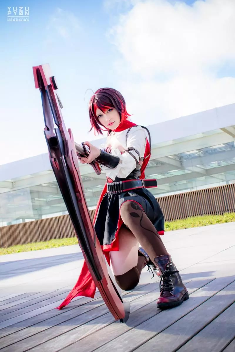 Yuzu Pyon - Ruby Rose (RWBY) 1 [45P]