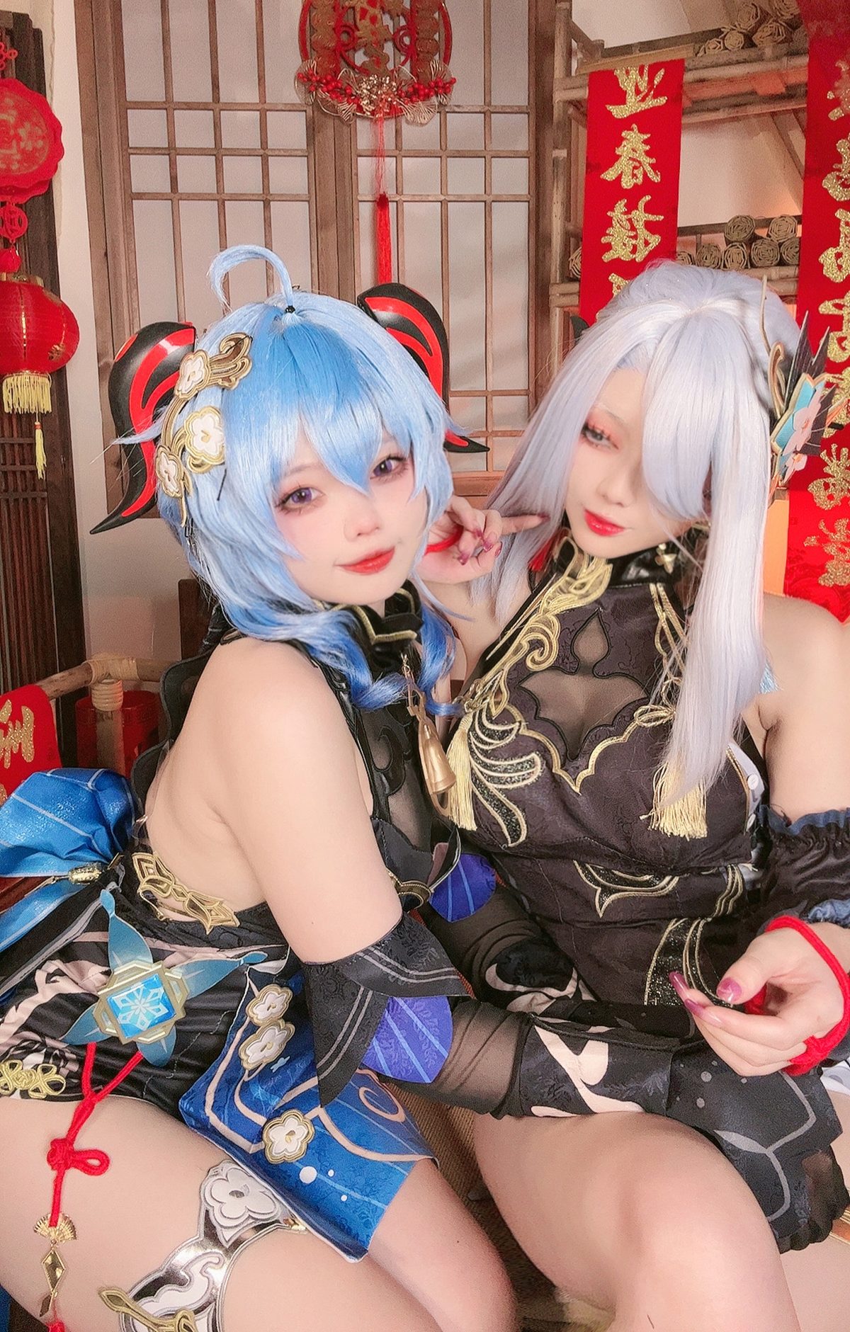 Coser@九言 And 小瑶幺幺 – 原神新春—甘雨申鹤海灯节双人