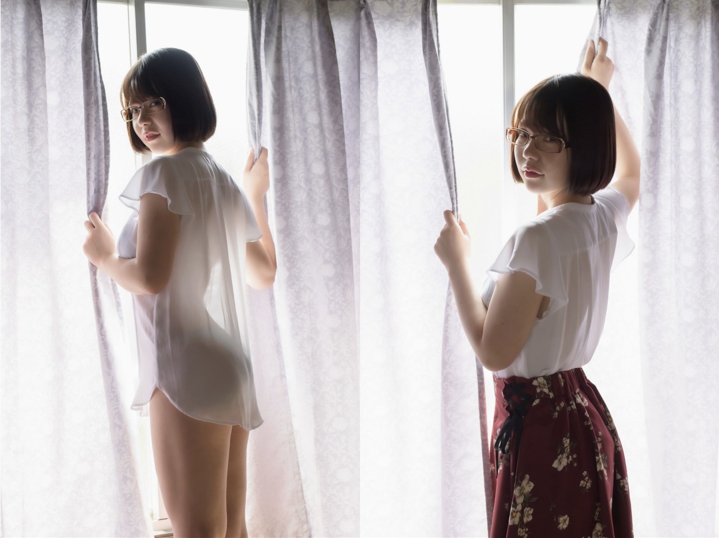 初愛ねんね グラビア写真集 眼差 [35P]