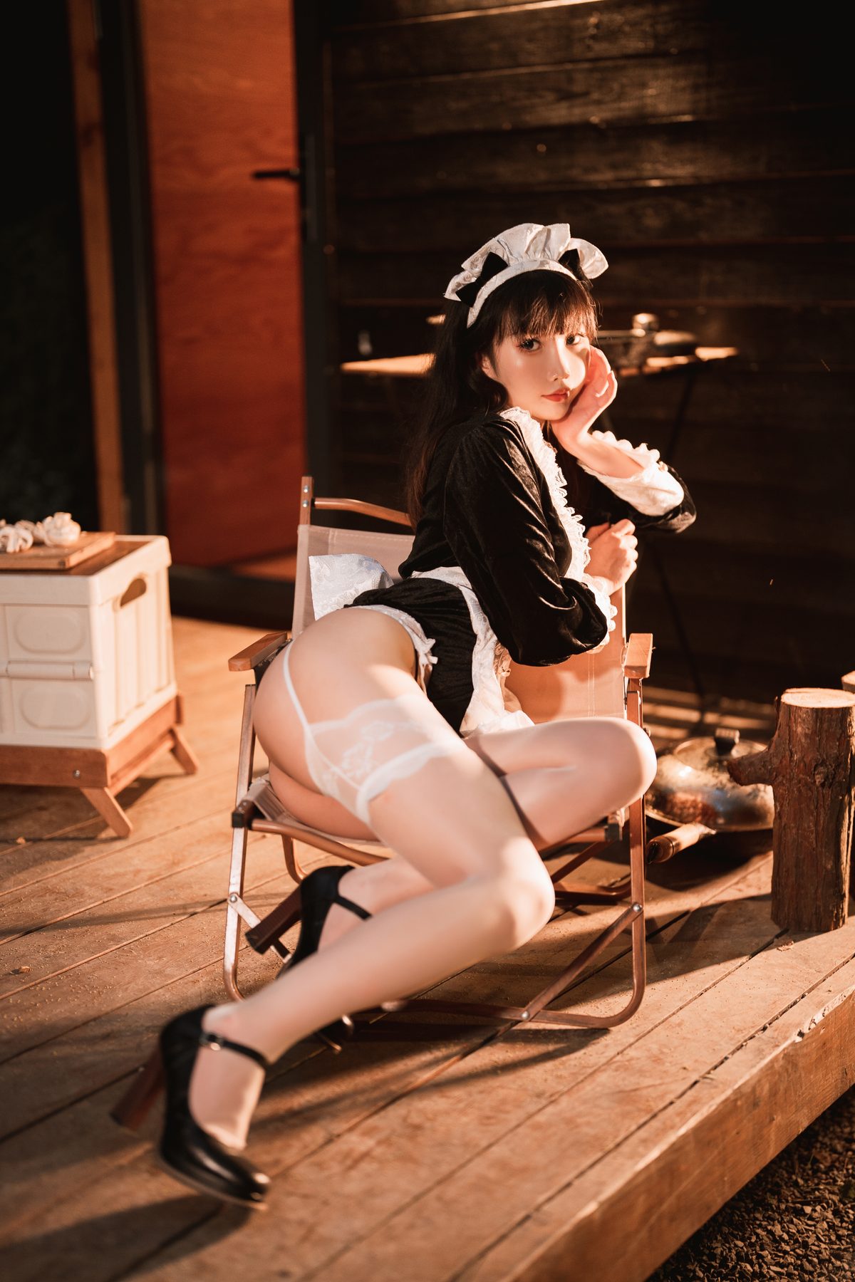 Coser@面饼仙儿 No.125 木屋女仆