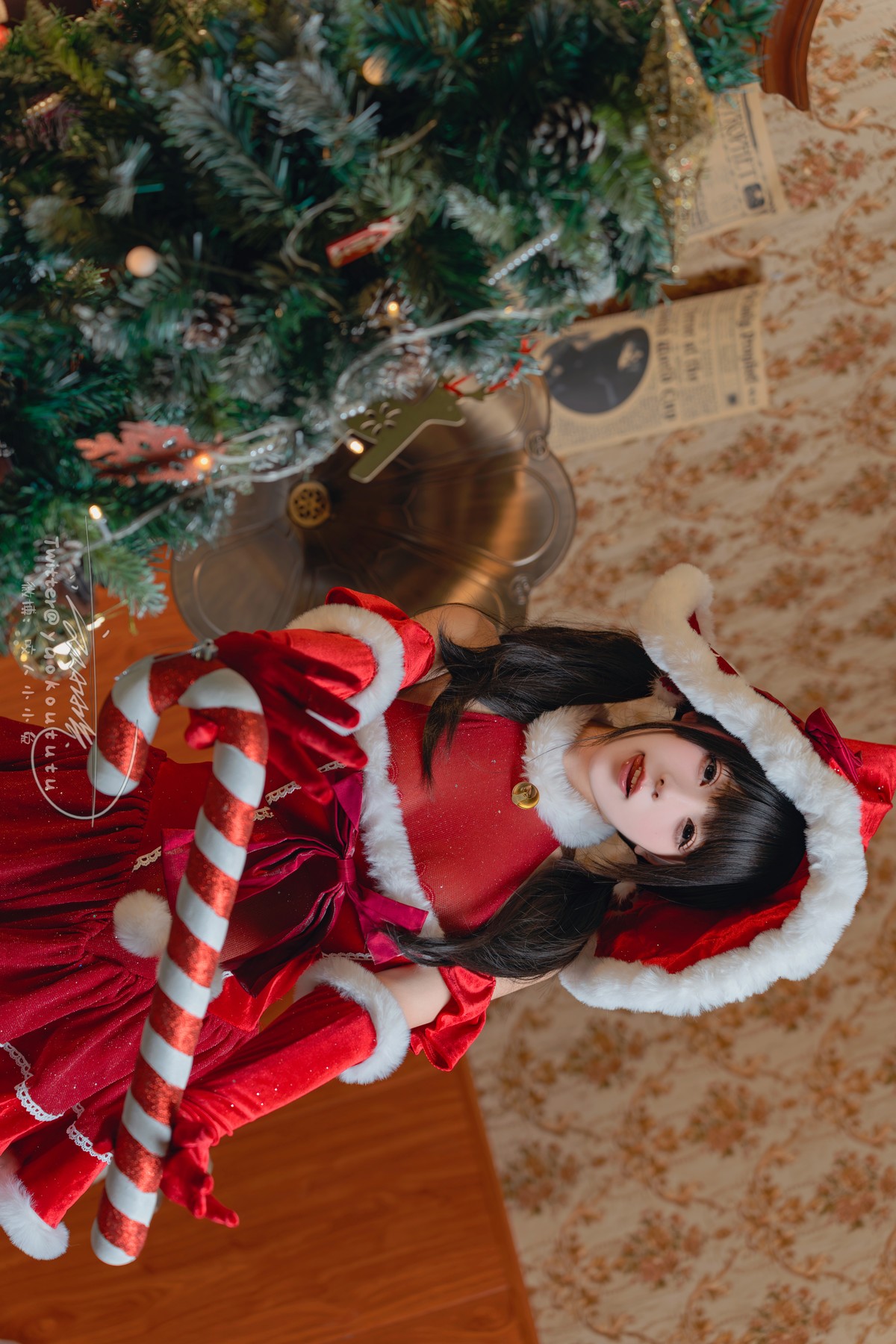 Cosplay 黏黏团子兔 魔女圣诞夜 Christmas Eve Set.01