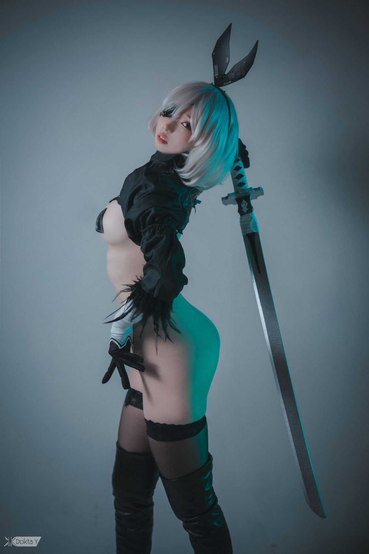 Bambi 밤비, [DJAWA] 2B (Nier) La Rose Noire Version-S