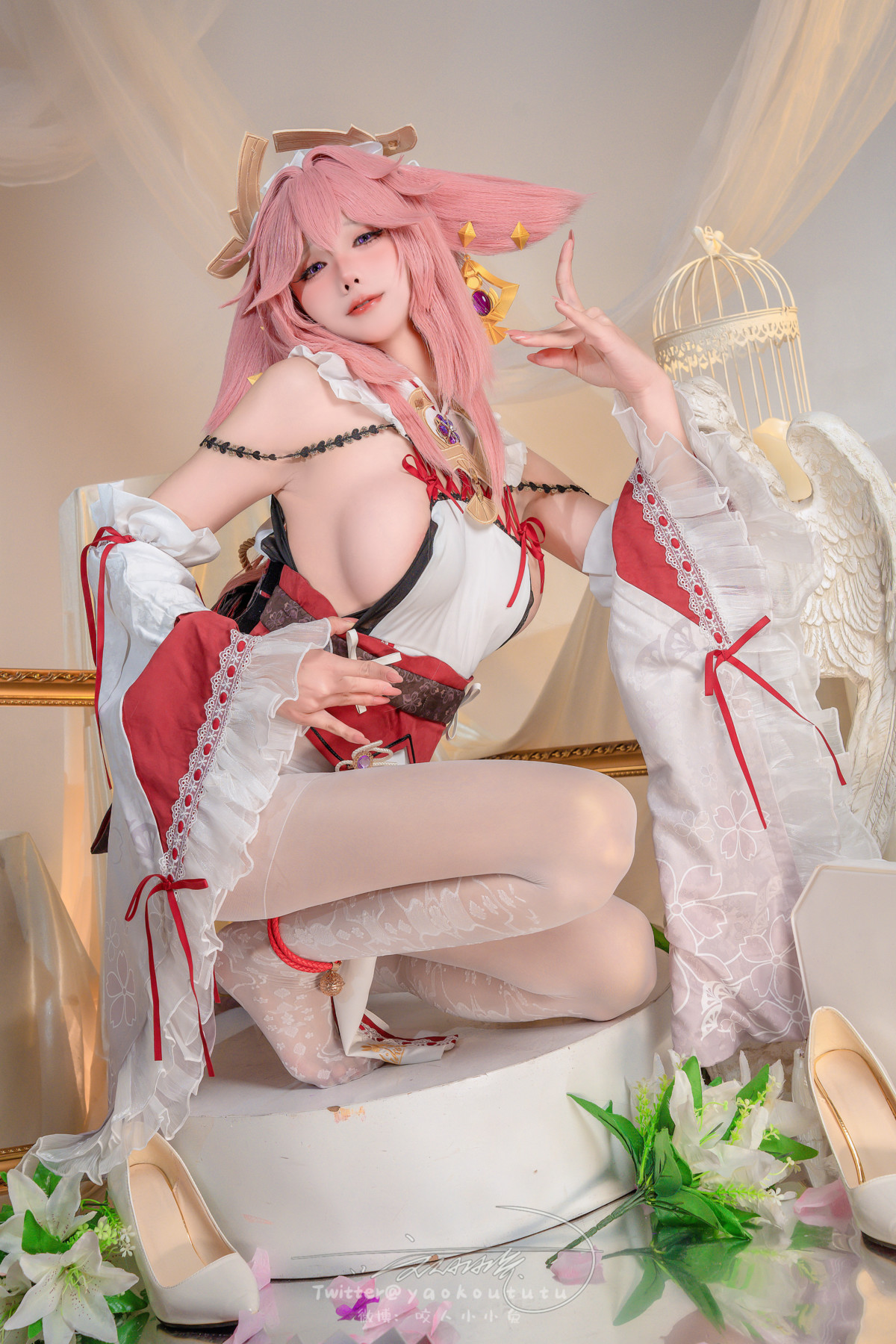 Cosplay 黏黏团子兔 春江水暖 神子贺岁 Set.01